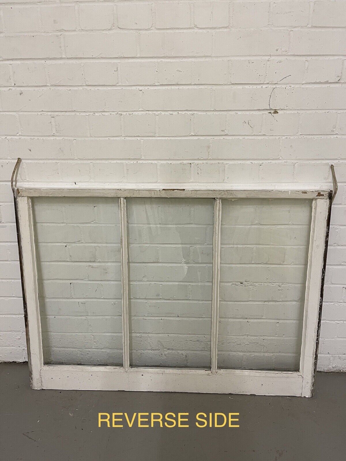 Pair Of Reclaimed Edwardian 3 Panel Wooden Panel Sash Window 1062x730 1062x760