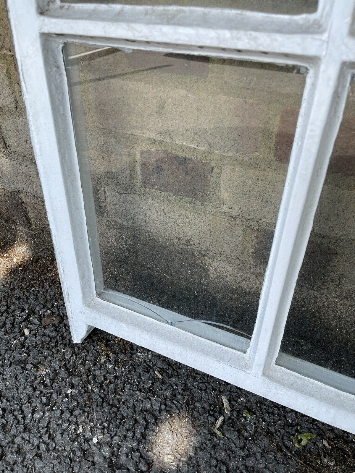 Modern Georgian 8 Panel Wooden Window 1080 x 830mm