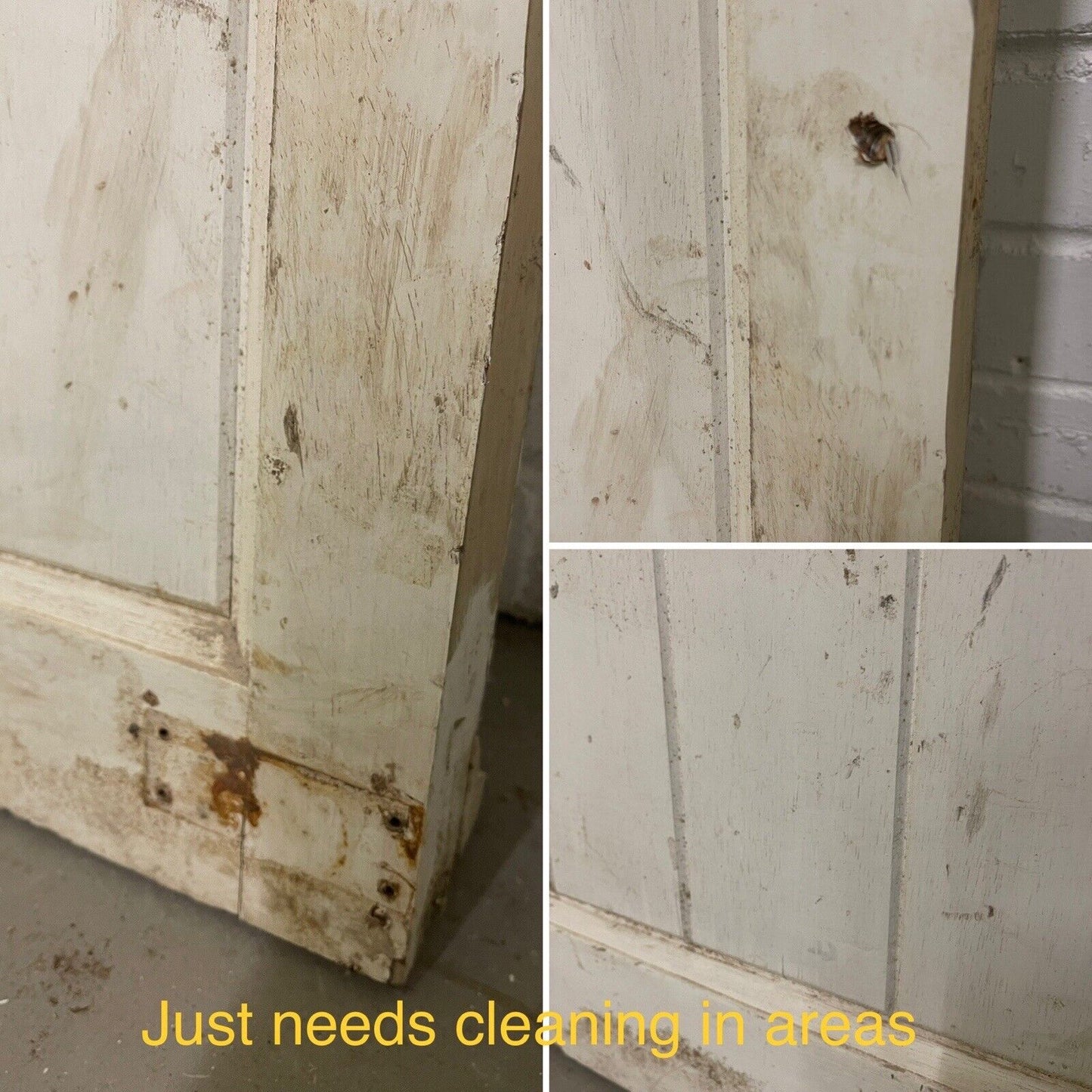 Solid Hardwood External Glass panel Stable Door 1800 X 755mm