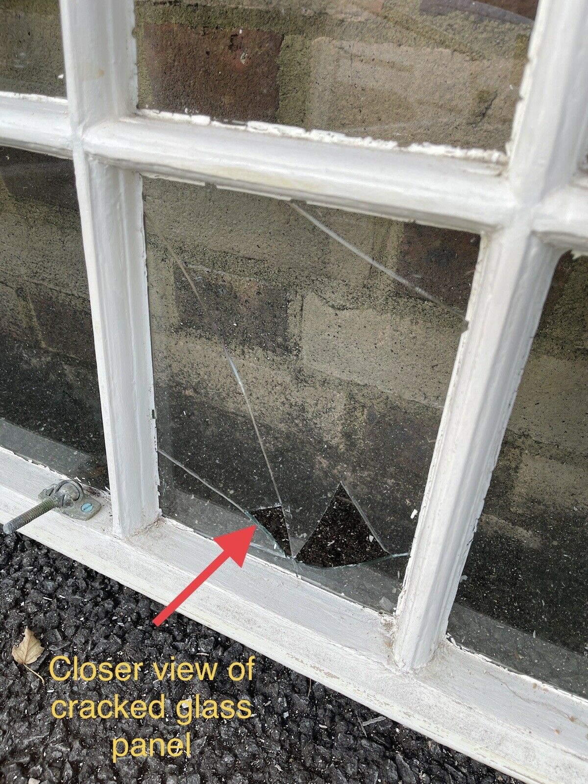 Reclaimed Old Georgian 12 Panel Wooden Window 900 x 890mm