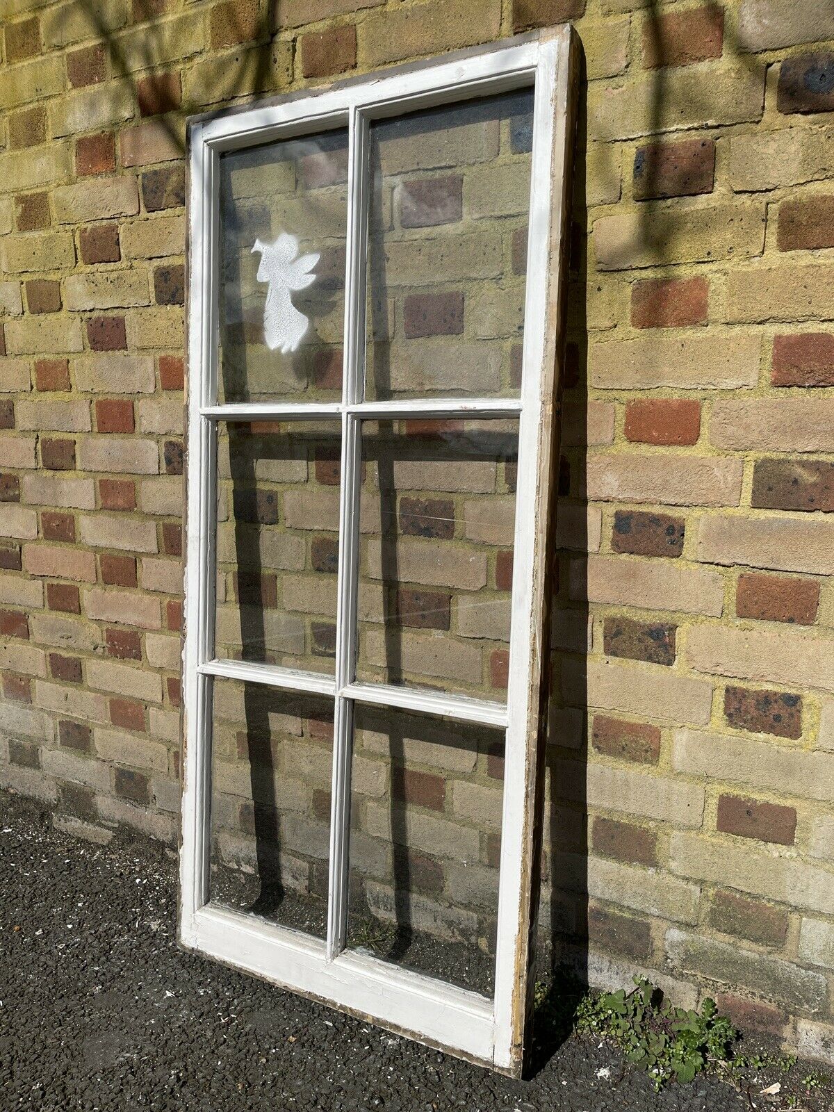 Reclaimed Old Georgian 6 Panel Wooden Window