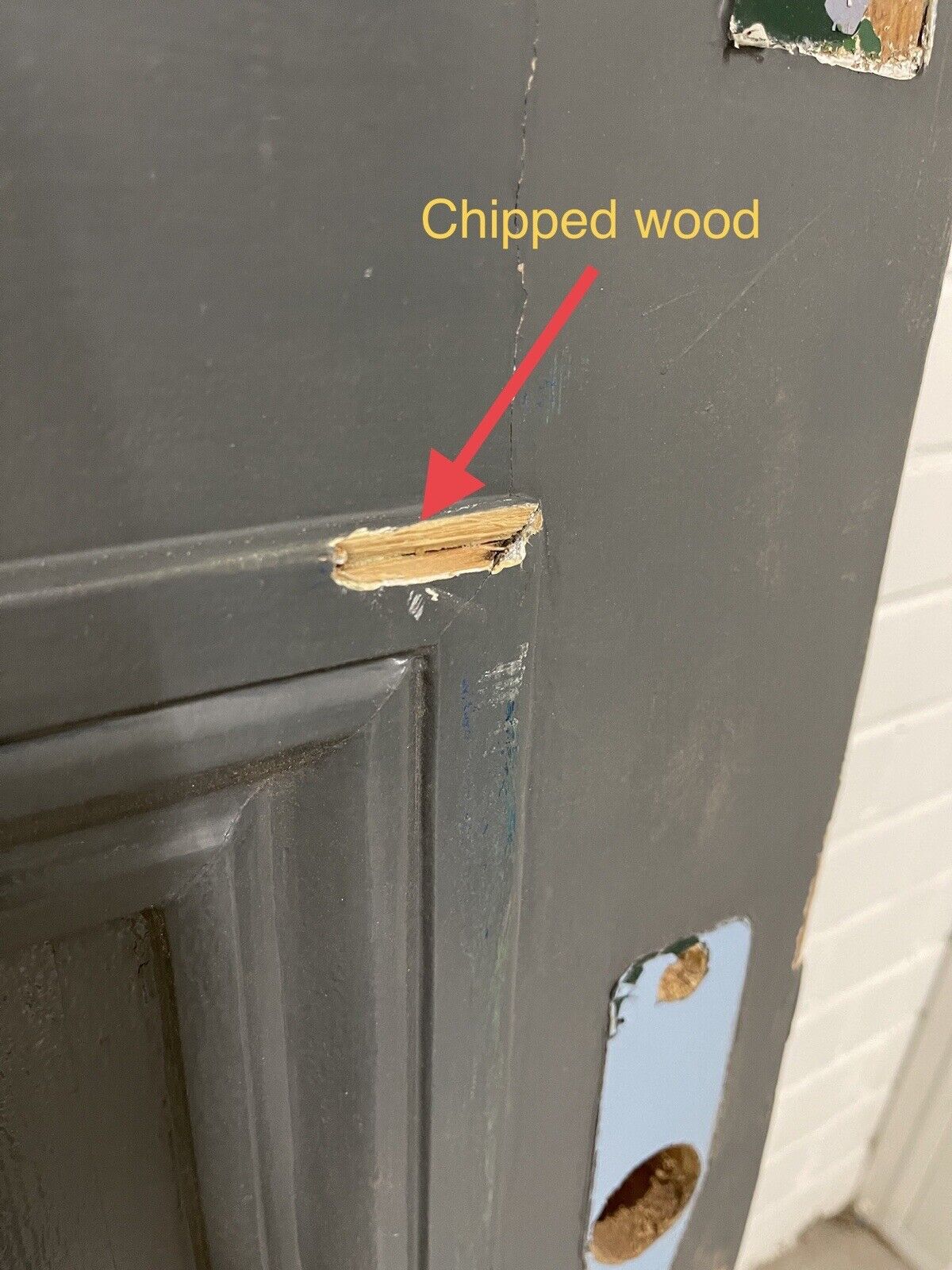 Reclaimed Wooden Front Door 2193 x 950mm