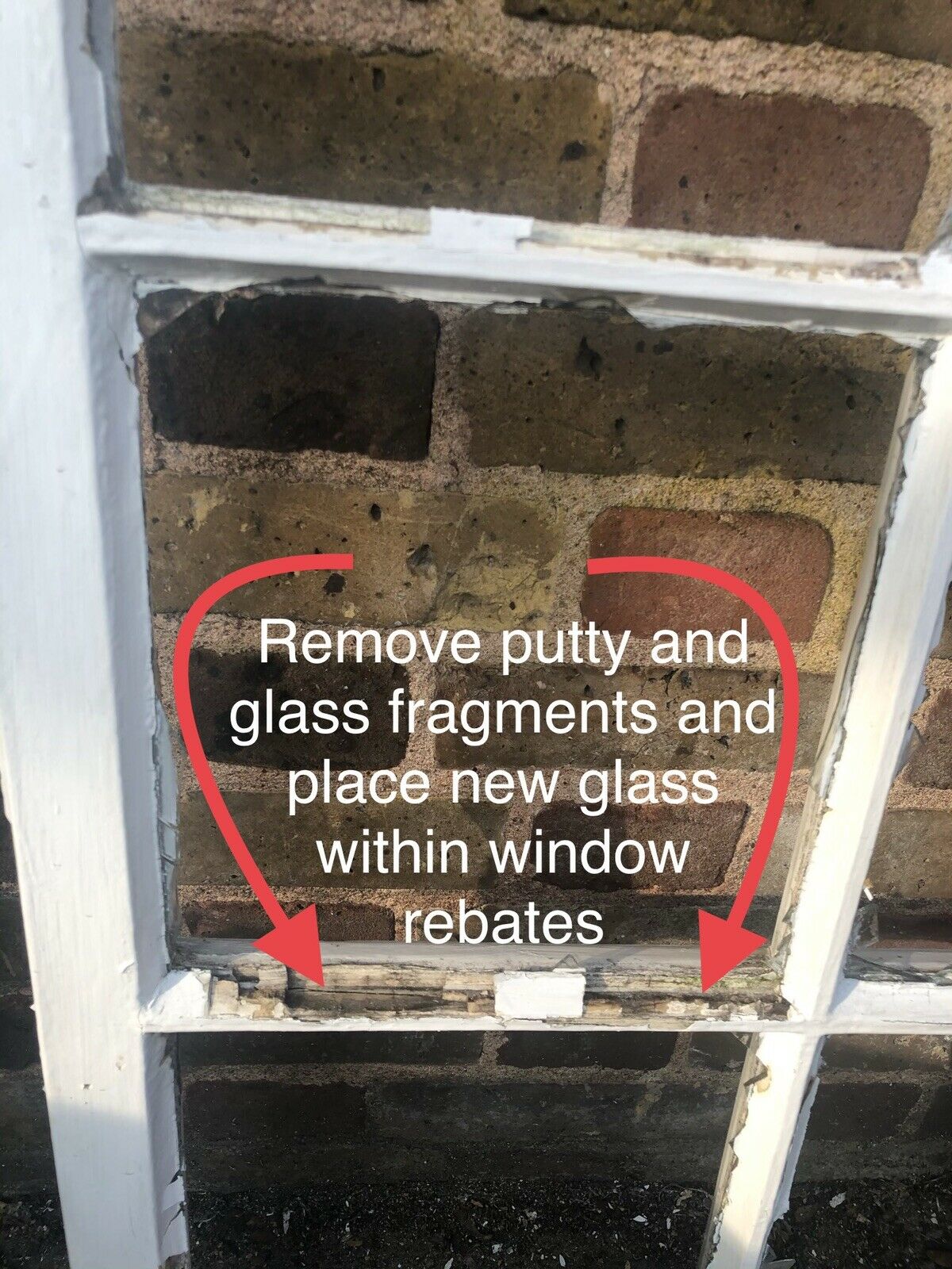 Modern Georgian 8 Panel Wooden Window NO GLASS Within Panels