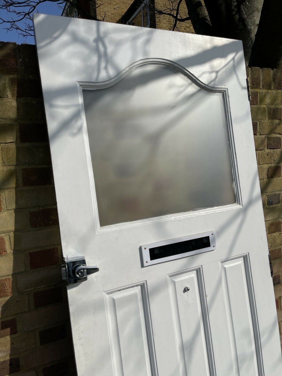 Reclaimed Victorian Edwardian Wooden External Front Door 2103 Or 2107 x 805mm