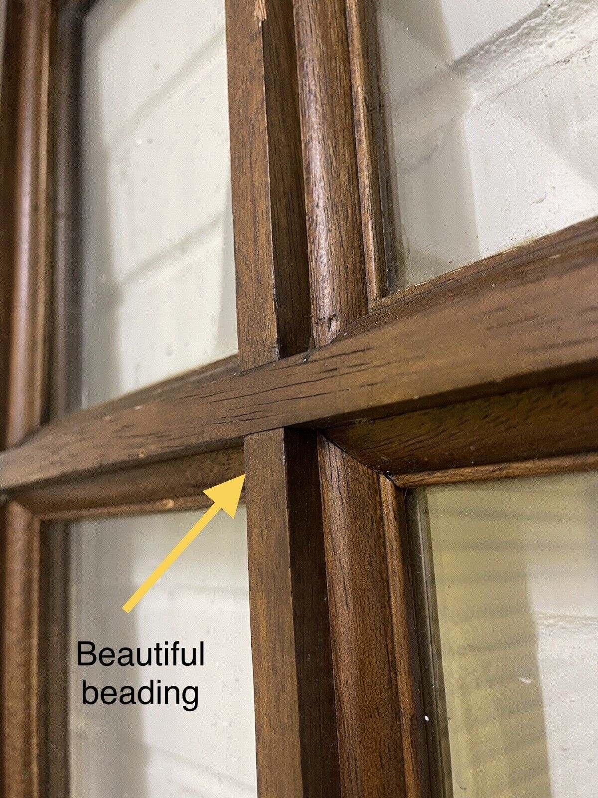 Solid Hardwood External Glass panel Stable Door 1980 X 758mm