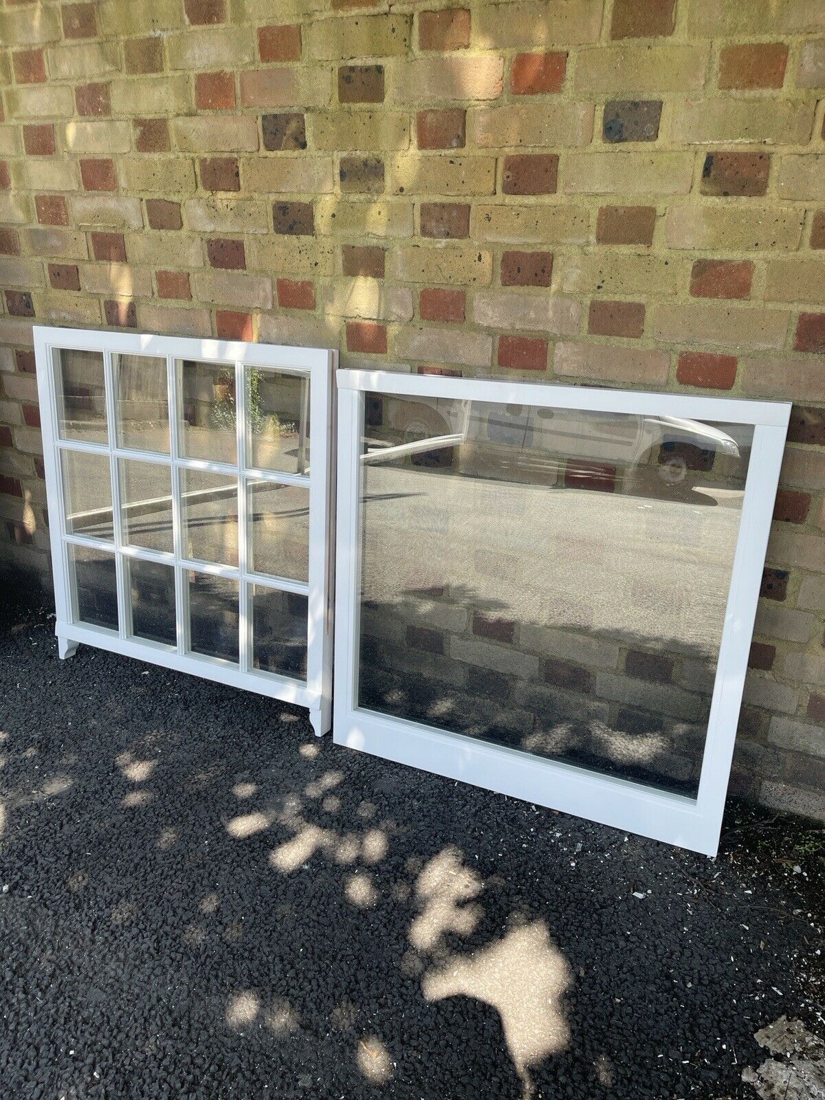 Modern Georgian Bar Double Glazed Matching Wooden Sash Windows Top and Bottom