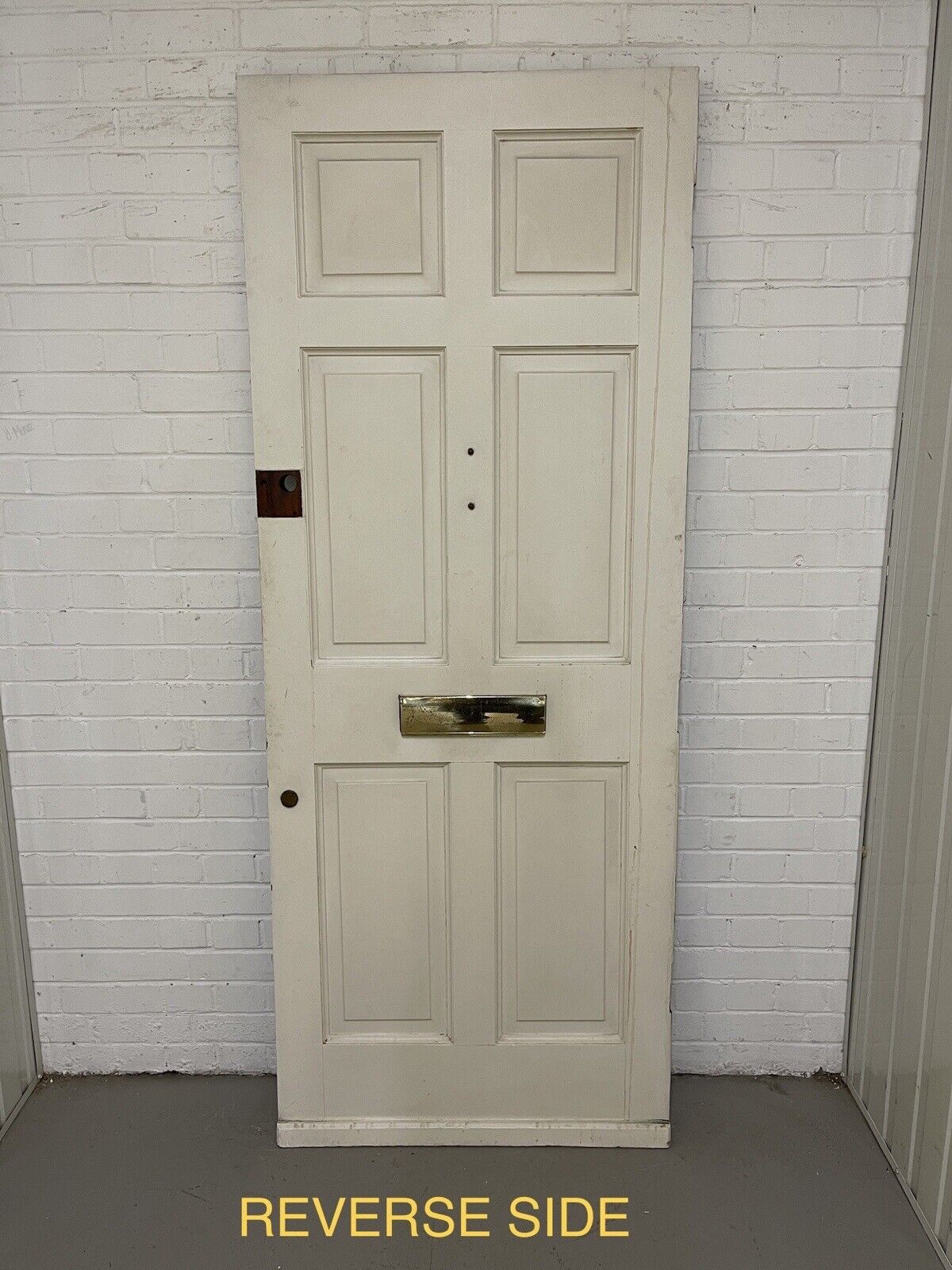 Reclaimed Old Wooden Bespoke Hardwood Front Door 2030 x 803mm