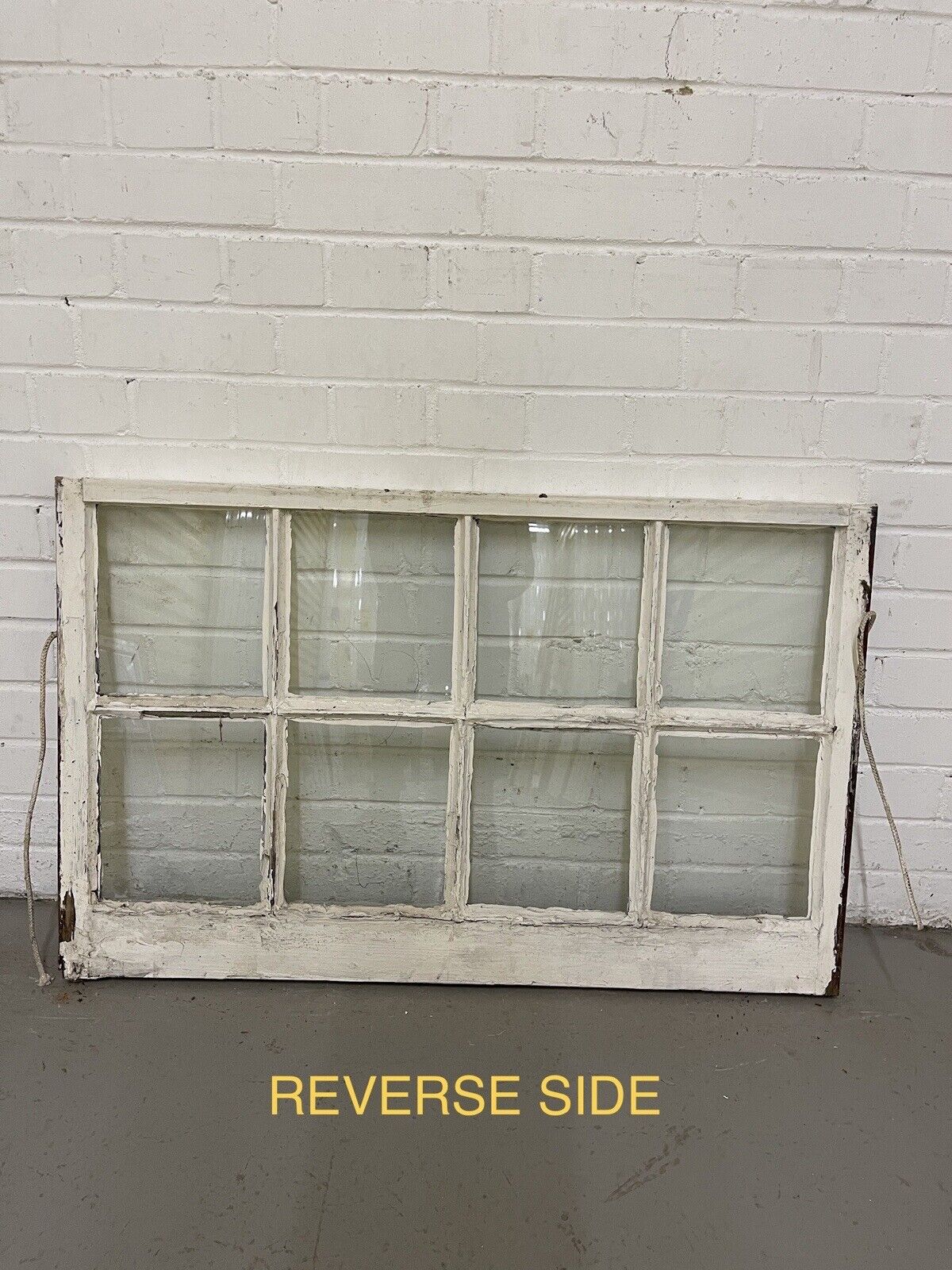 Pair Of Reclaimed Georgian 8 Panel Wooden Panel Sash Window 940x595 940x595