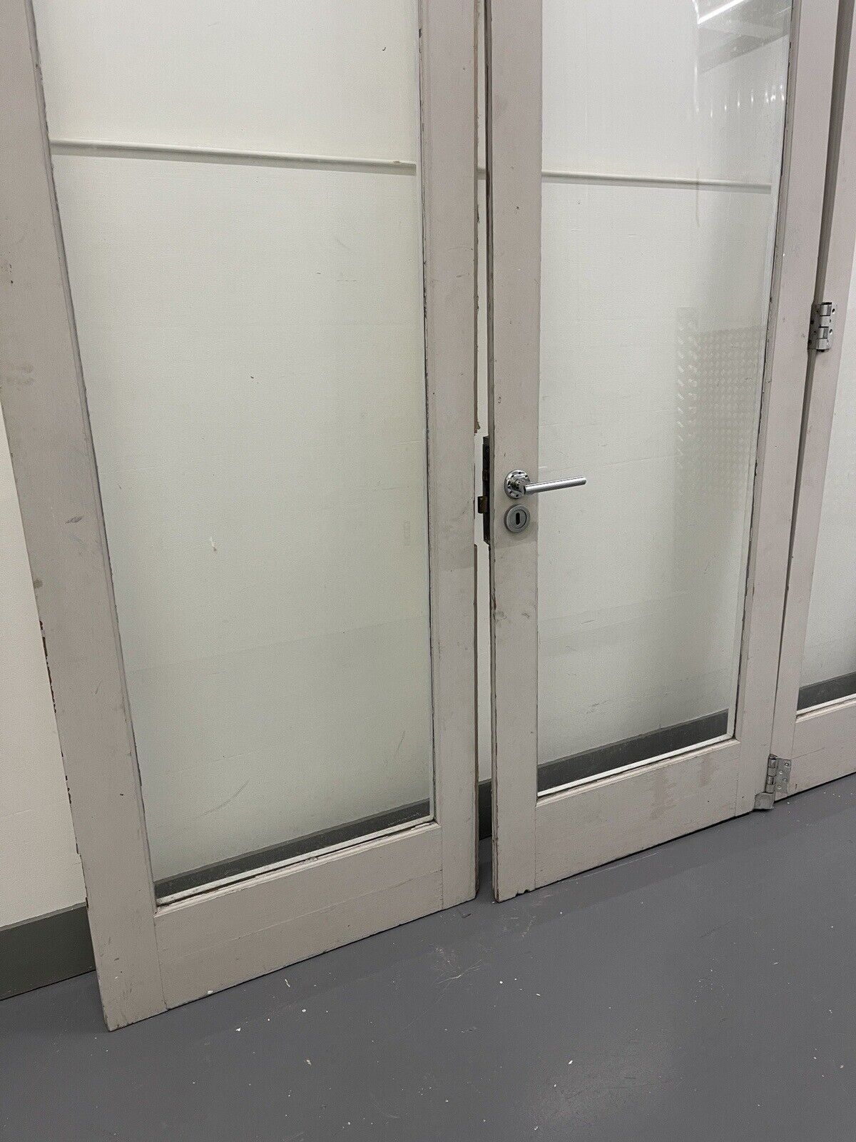 Solid Wood Double Glazed Bifold Sliding External Doors NO FRAME 2175 x 2883mm