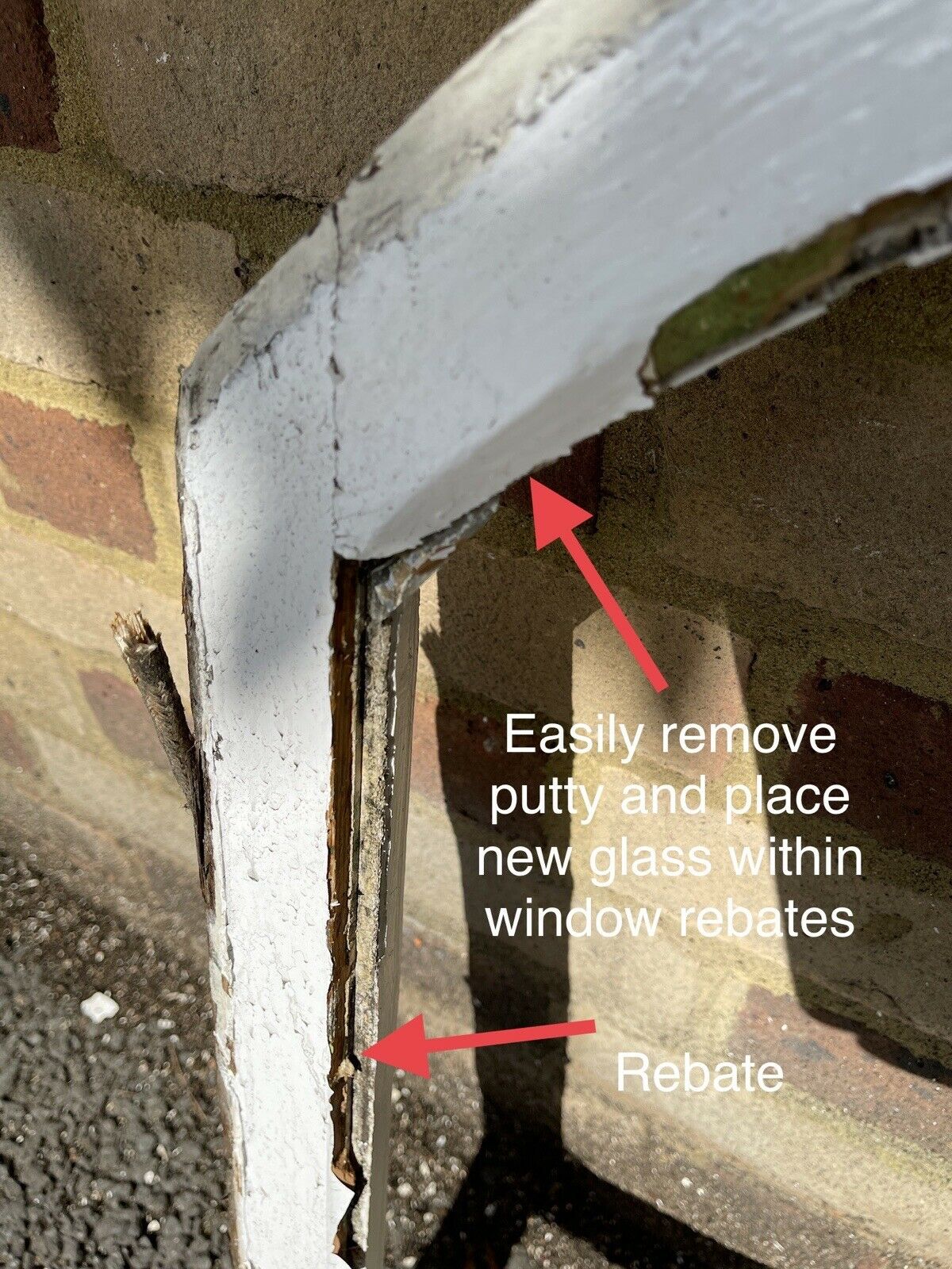 Reclaimed Old Edwardian Arch Wooden Sash Window 615 x 875mm