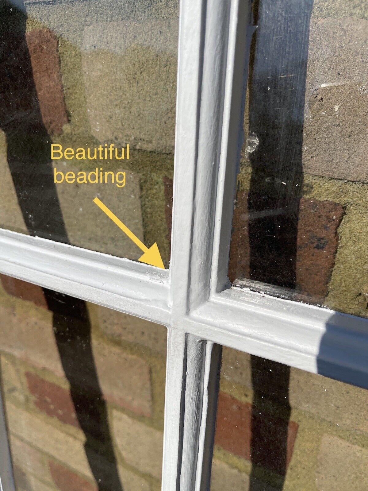Reclaimed Old Edwardian 6 Panel Wooden Panel Sash Window 958 x 1140mm