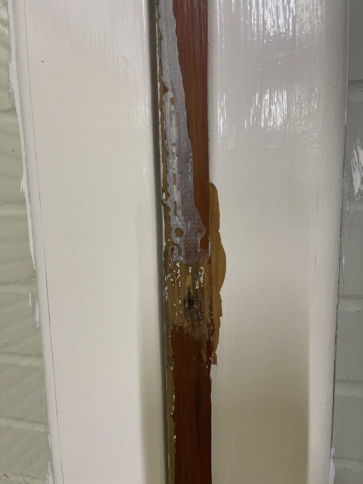 Reclaimed Old French Double Glazed Glass Wooden Double Doors 1975 x 1165mm