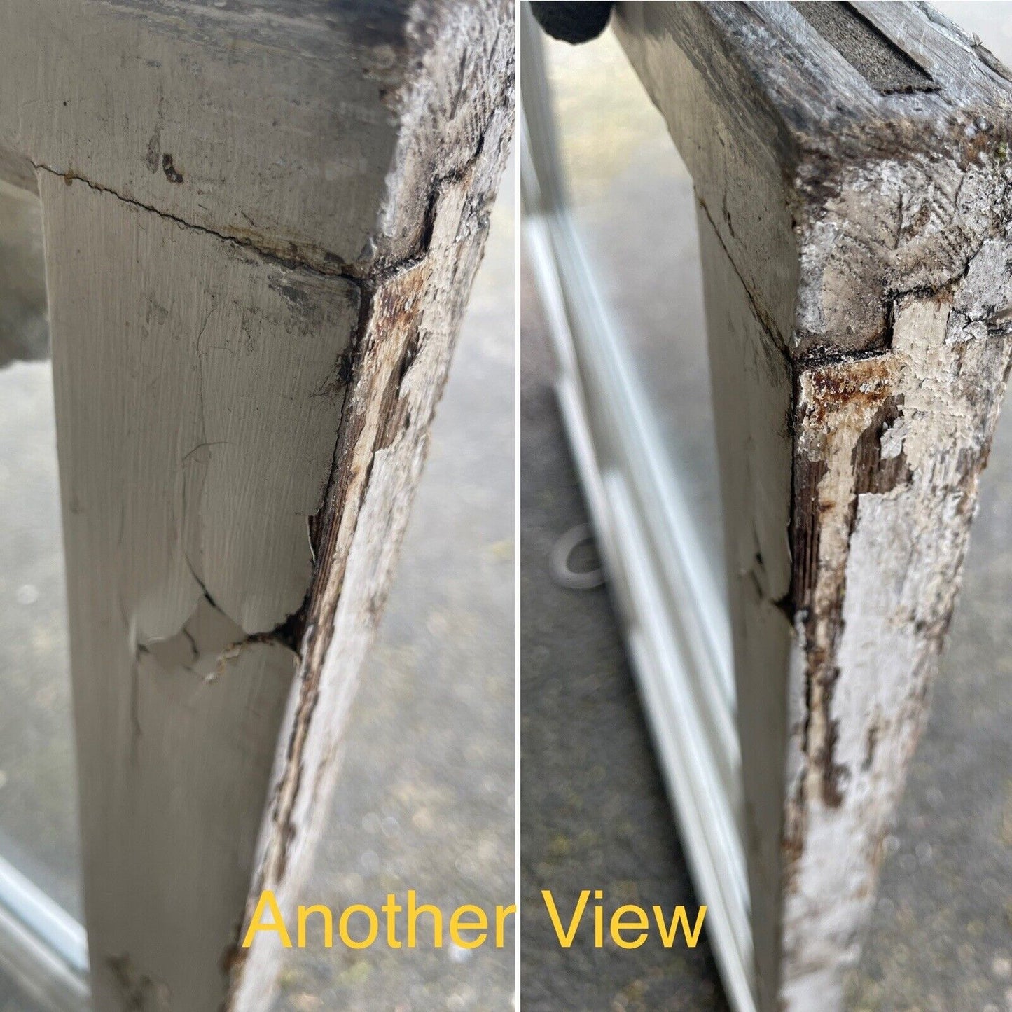 Large Reclaimed Double Glazed Georgian 6 Panel Wooden Window 1210 x 1530mm