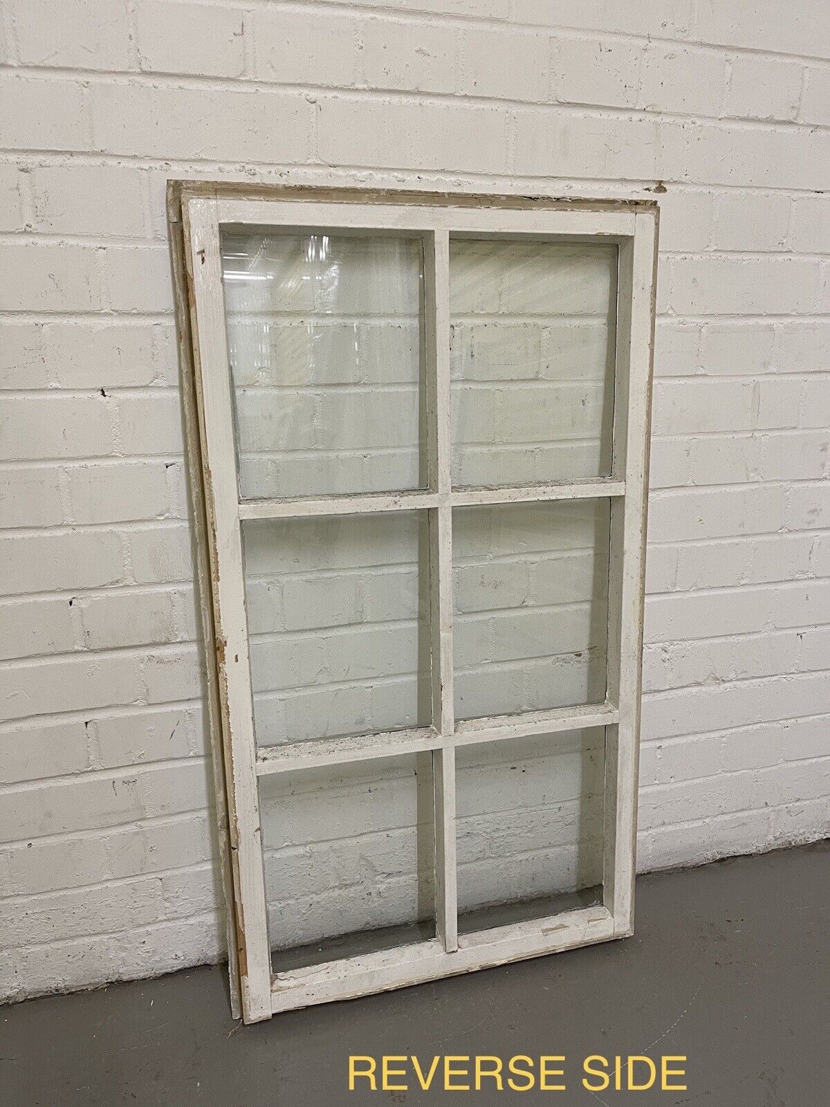 Modern Georgian 6 Panel Wooden Window 565 x 985mm