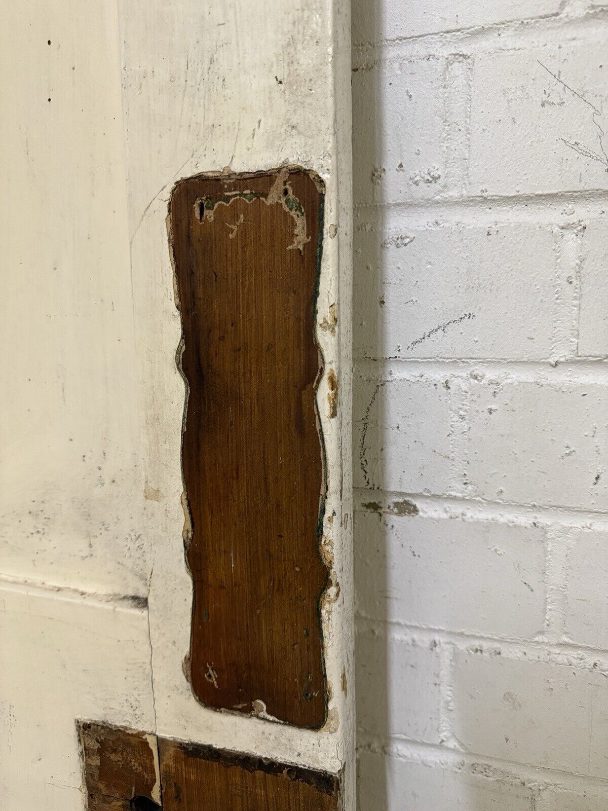 Reclaimed Victorian Pine Internal 4 panel Door 1915 x 710mm