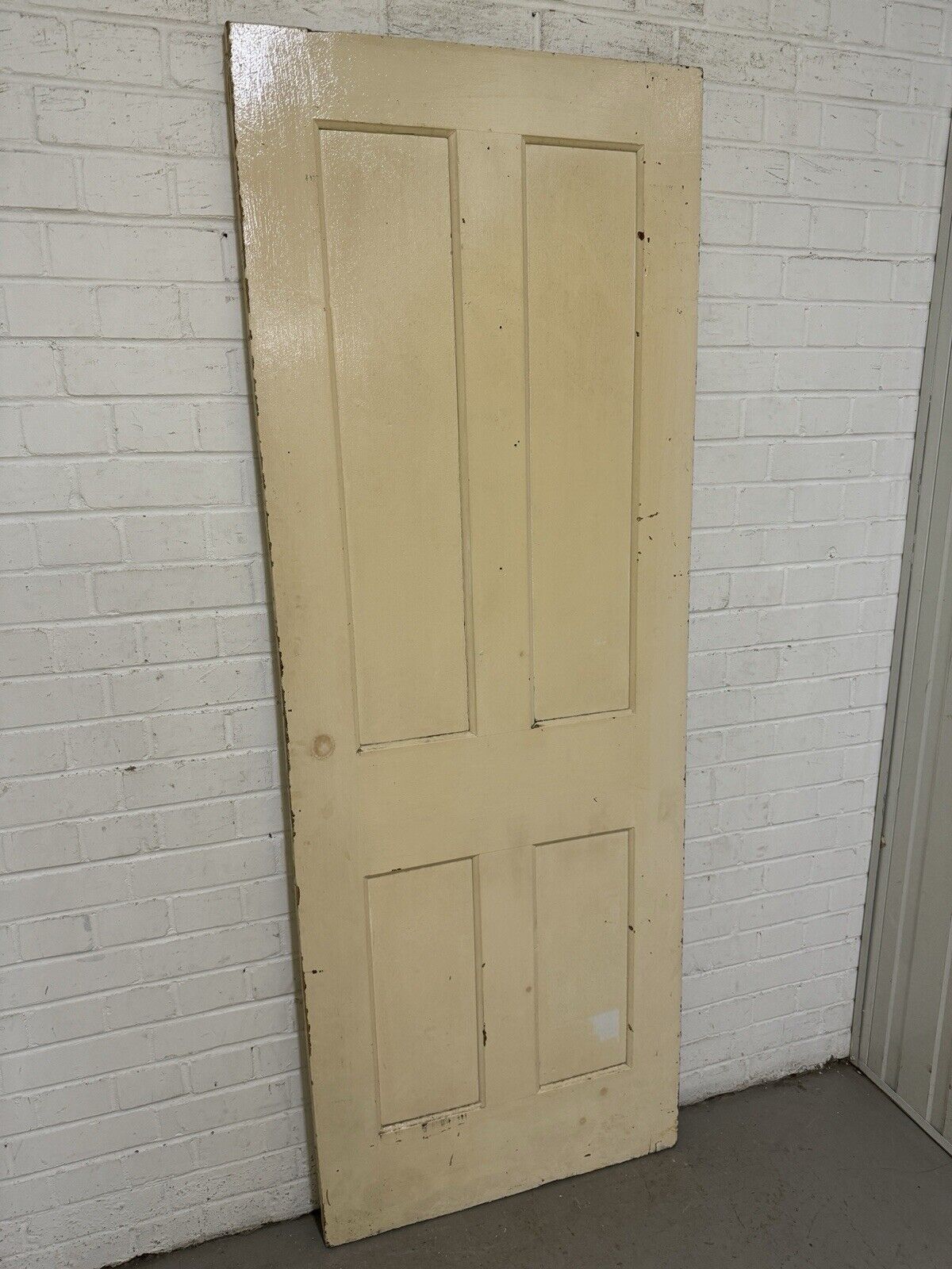 Reclaimed Victorian Pine Internal 4 panel Door 1933 Or 1925 x 705 Or 710mm