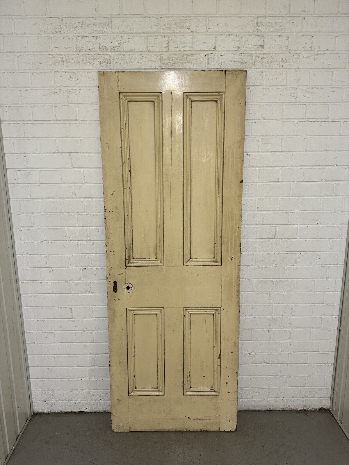 Reclaimed Victorian Pine Internal 4 panel Door 1915 x 710mm