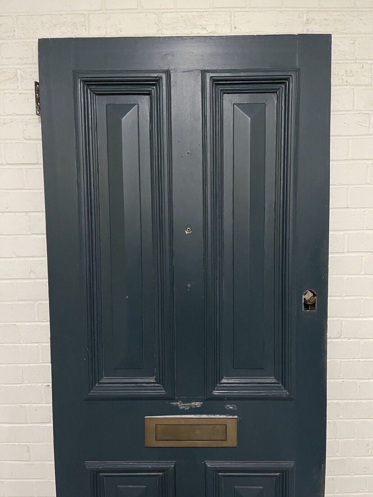 Reclaimed Modern Style Edwardian Victorian Wooden Panel Front Door 2070 x 905mm