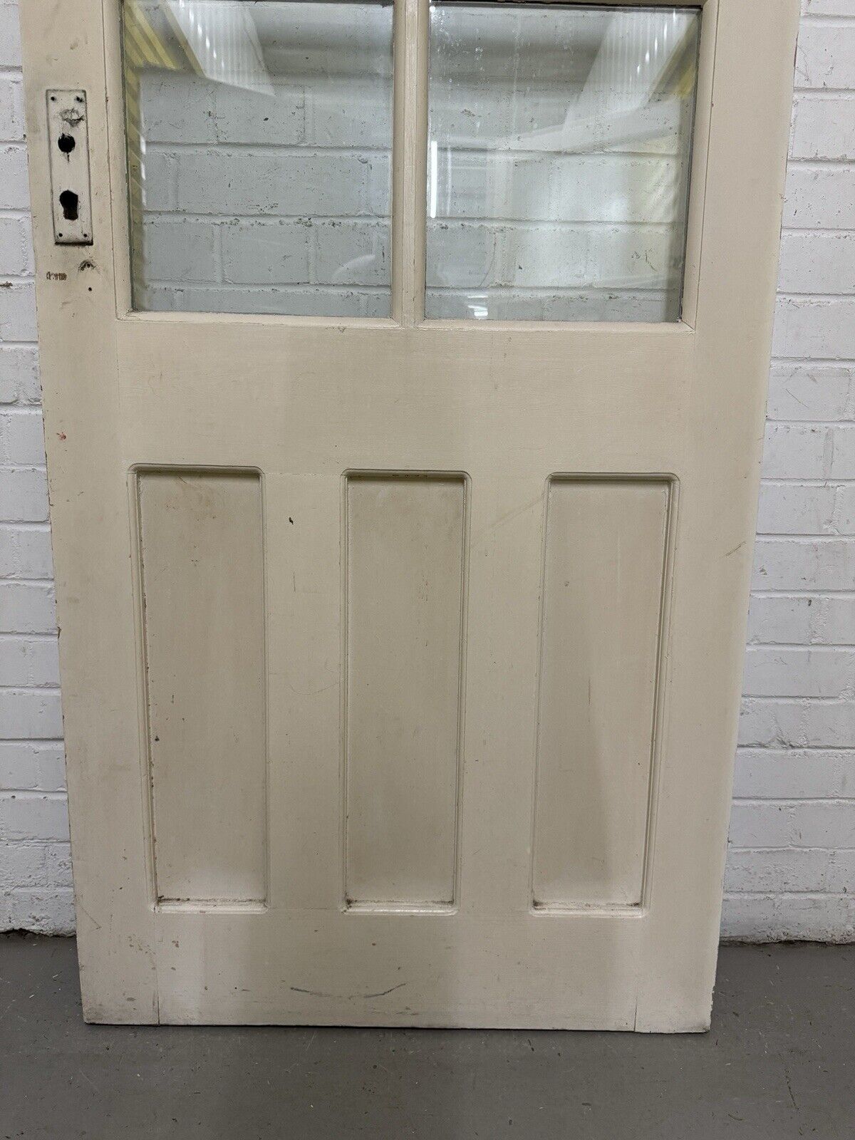 Reclaimed Georgian Double Glazed Wooden Panel Front Side Back Door 2023 x 810mm