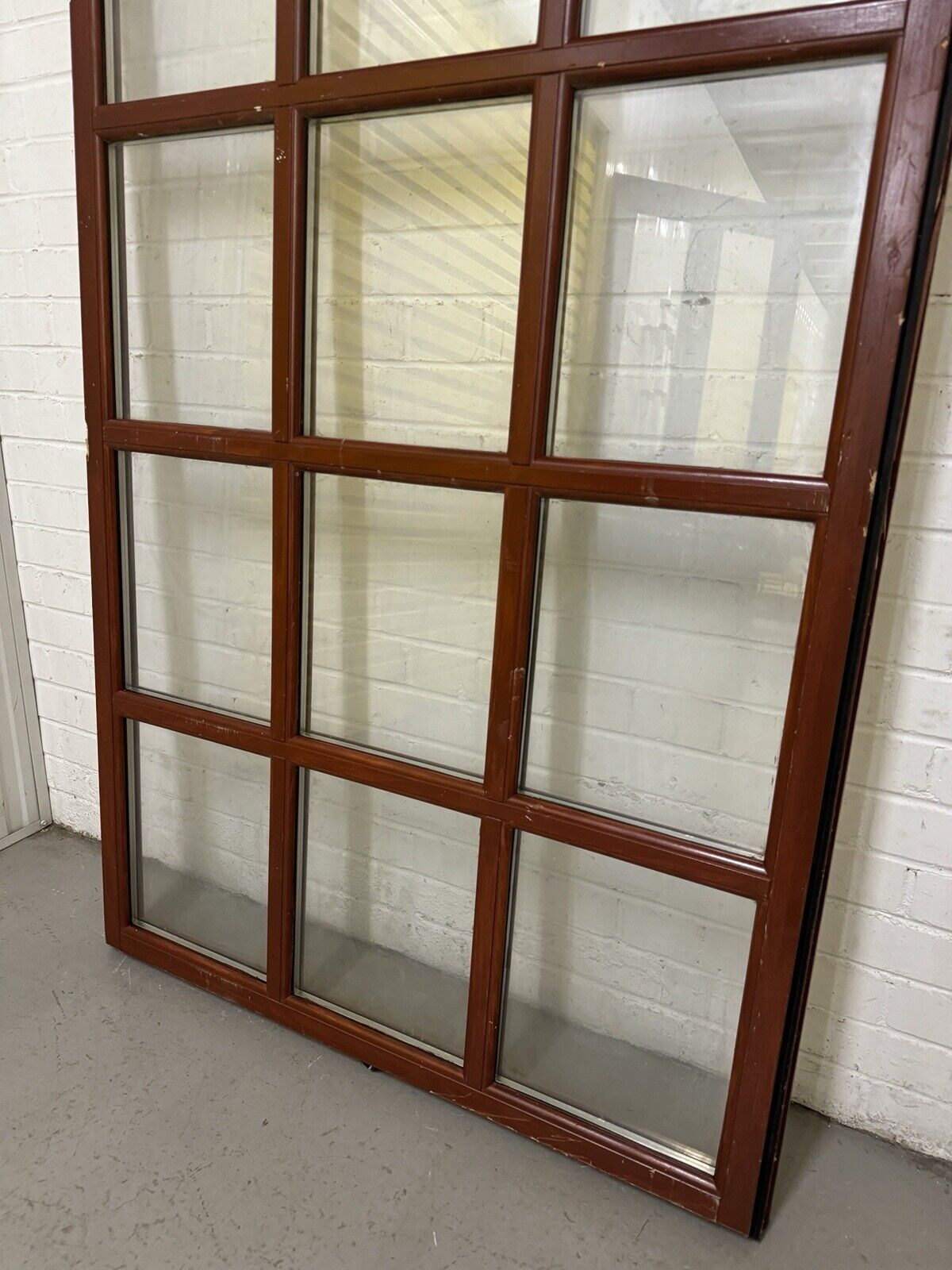 Large Modern Georgian Double Glazed Wooden Window 2030 Or 2000 by 1050 Or 1020mm