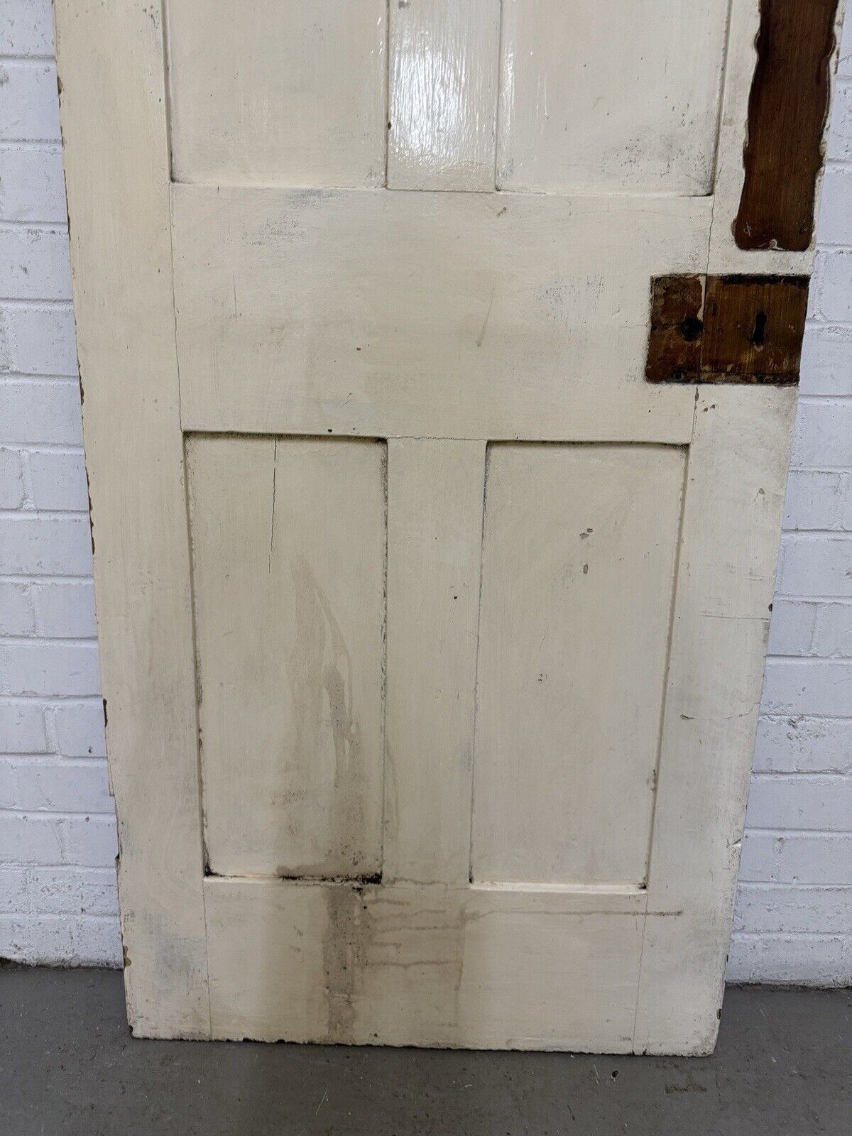 Reclaimed Victorian Pine Internal 4 panel Door 1915 x 710mm