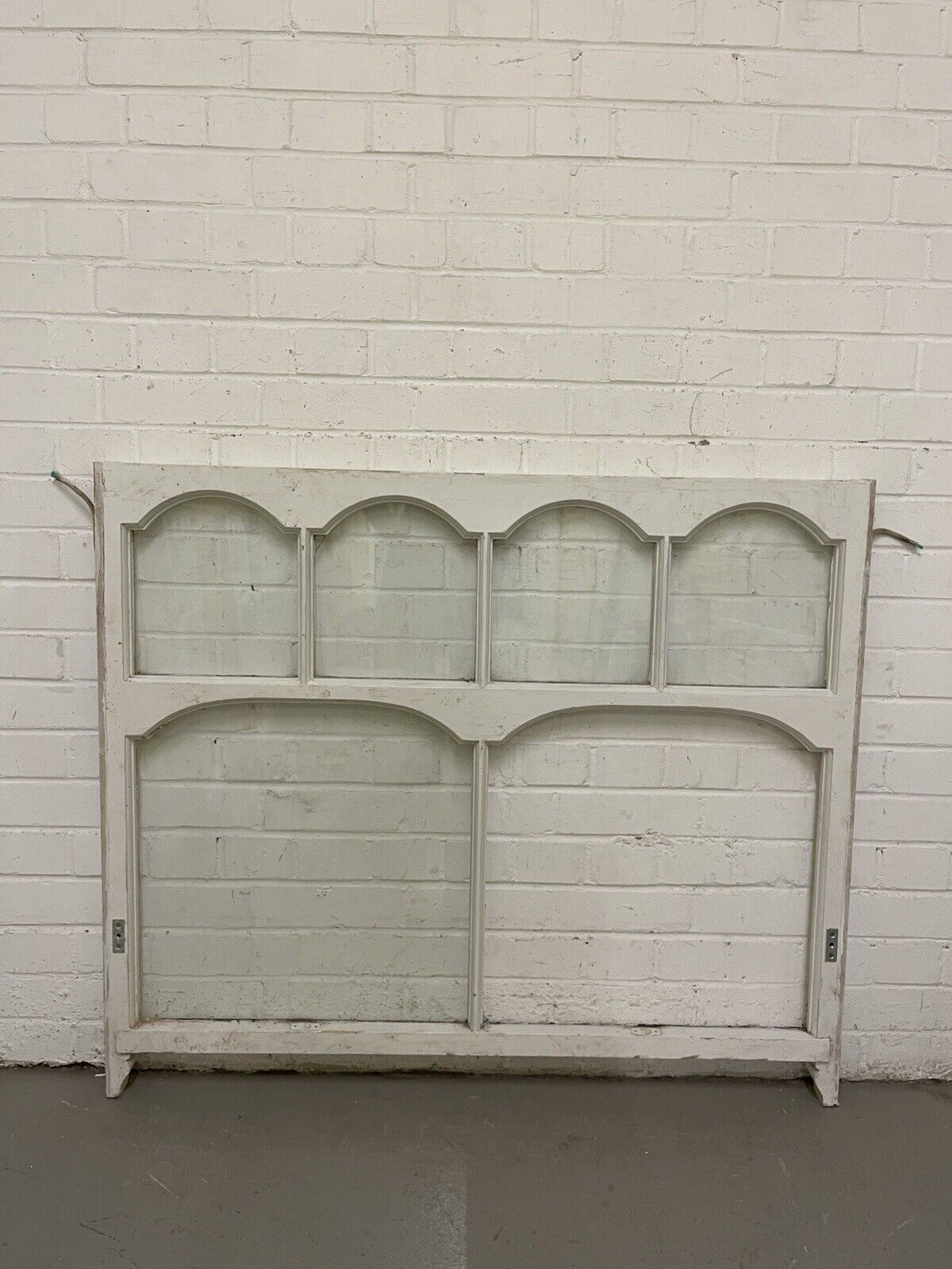 Reclaimed Old Edwardian Arch Sash Wooden Window 1110 x 950mm