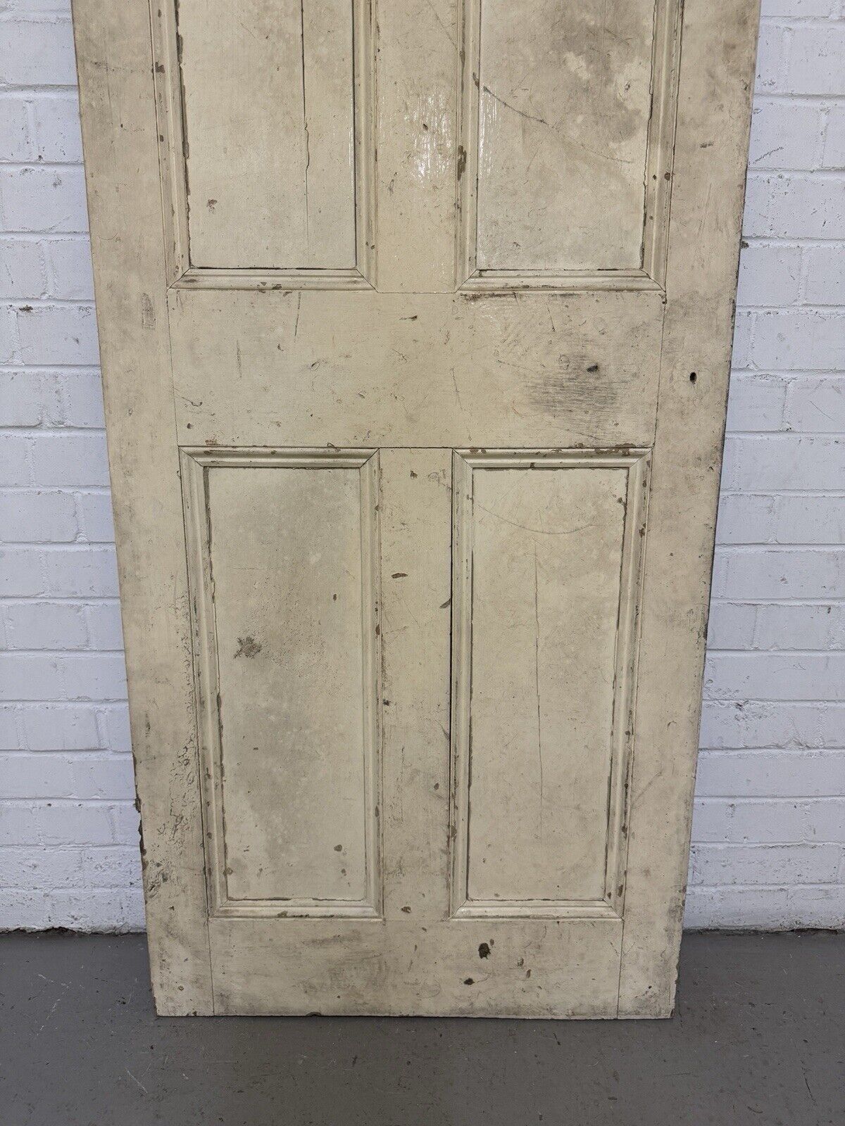 Reclaimed Victorian Pine Internal 4 panel Door 1918 x 710mm