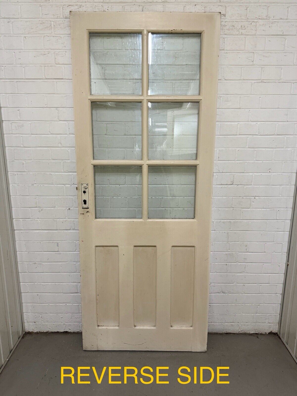 Reclaimed Georgian Double Glazed Wooden Panel Front Side Back Door 2023 x 810mm