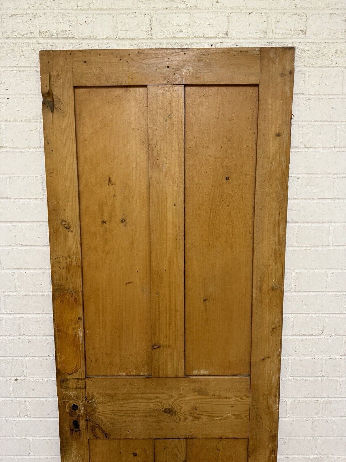 Reclaimed Victorian Pine Internal 4 panel Door 1970 Or 1960 x 740 Or 743mm