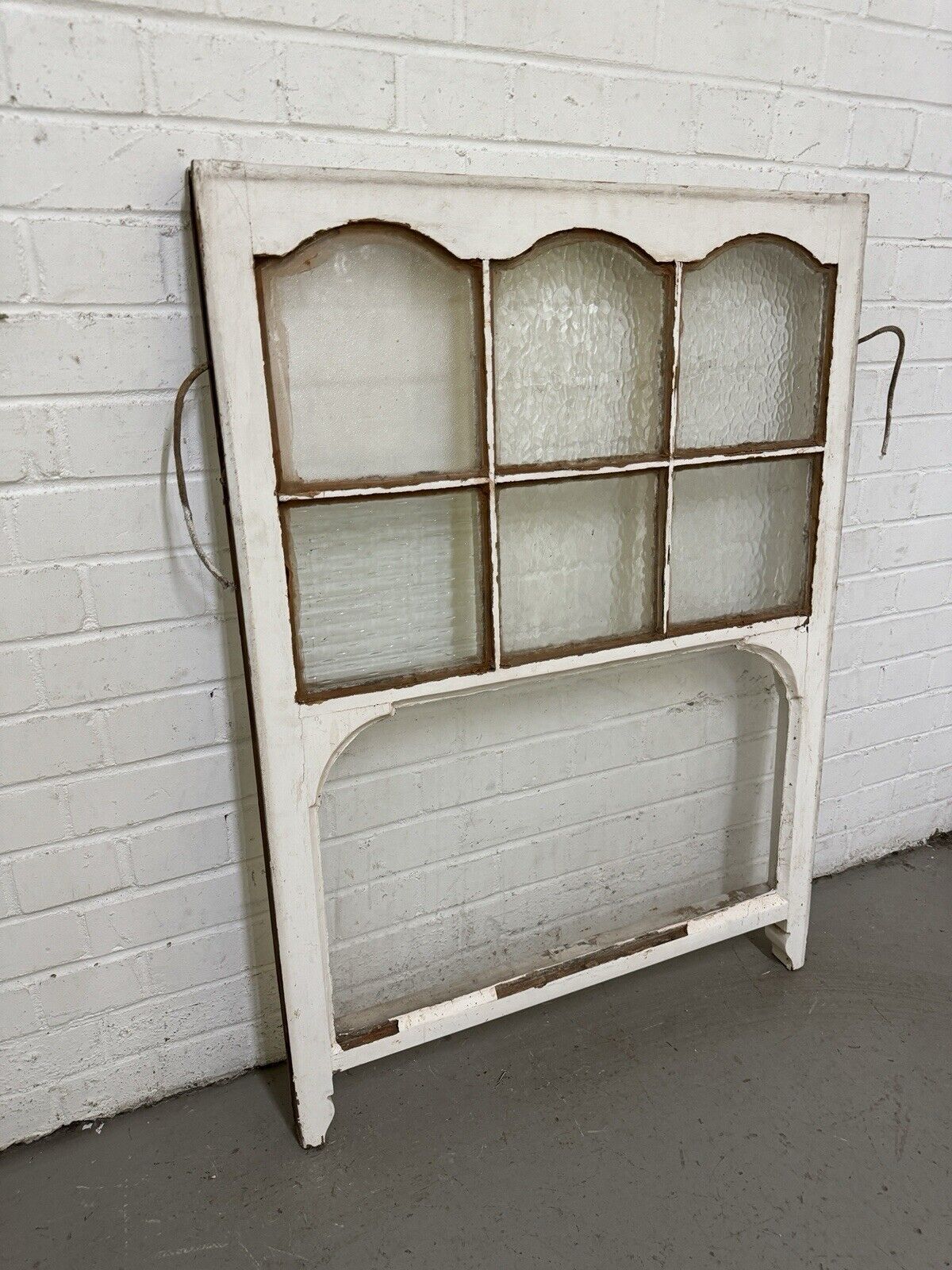 Reclaimed Old Edwardian Arch Sash Wooden Window 1047 x 760mm