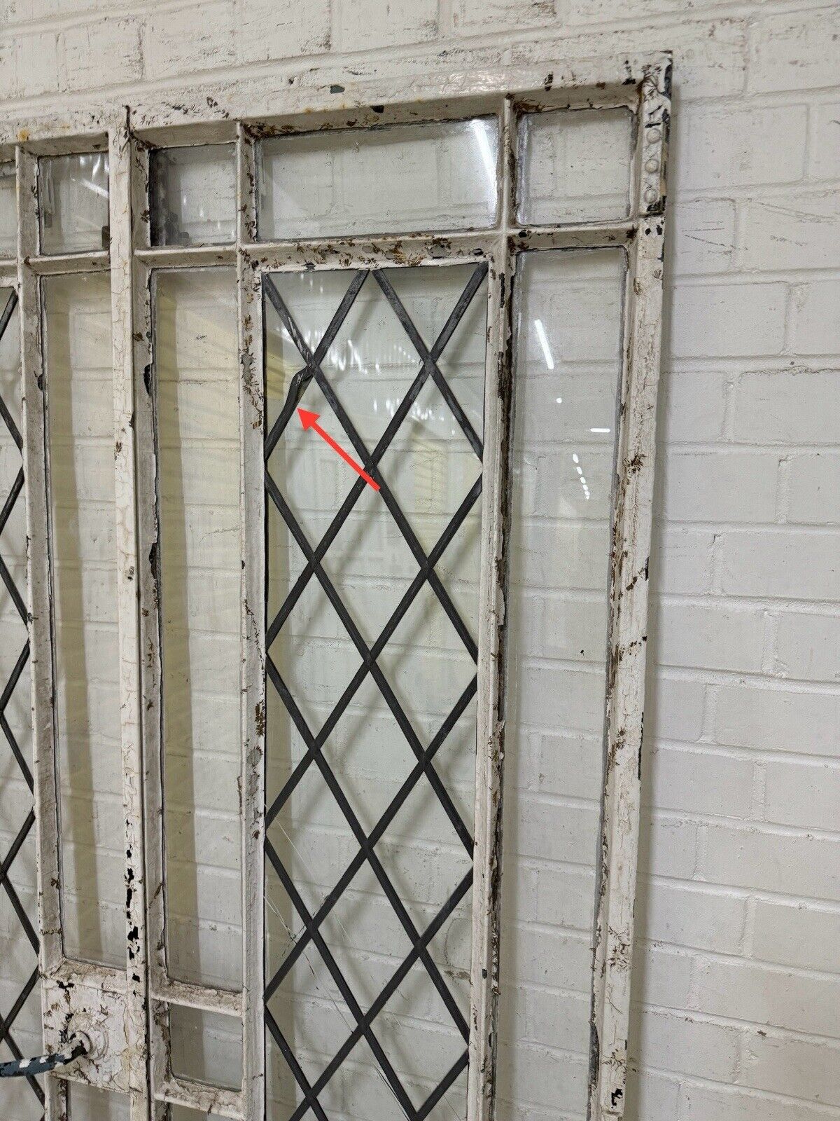 Reclaimed Vintage Industrial Crittall French Doors 1120 x 1950 OR 1105 x 1930