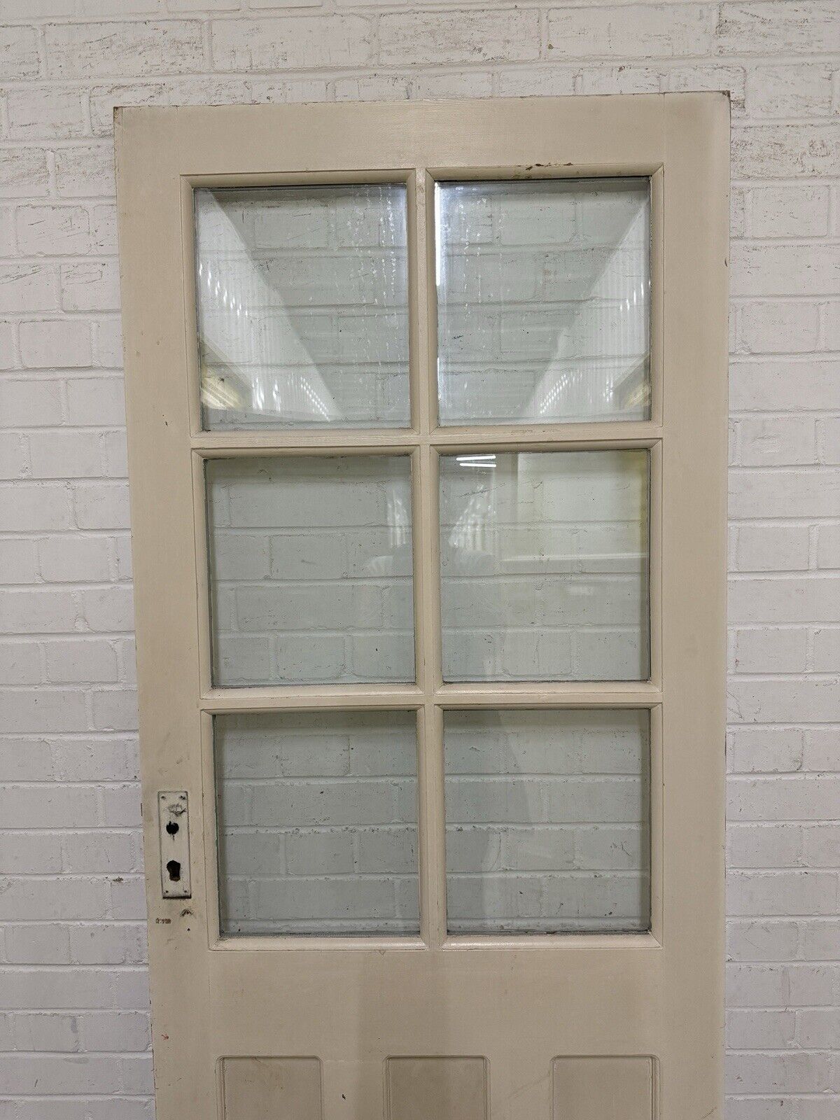 Reclaimed Georgian Double Glazed Wooden Panel Front Side Back Door 2023 x 810mm