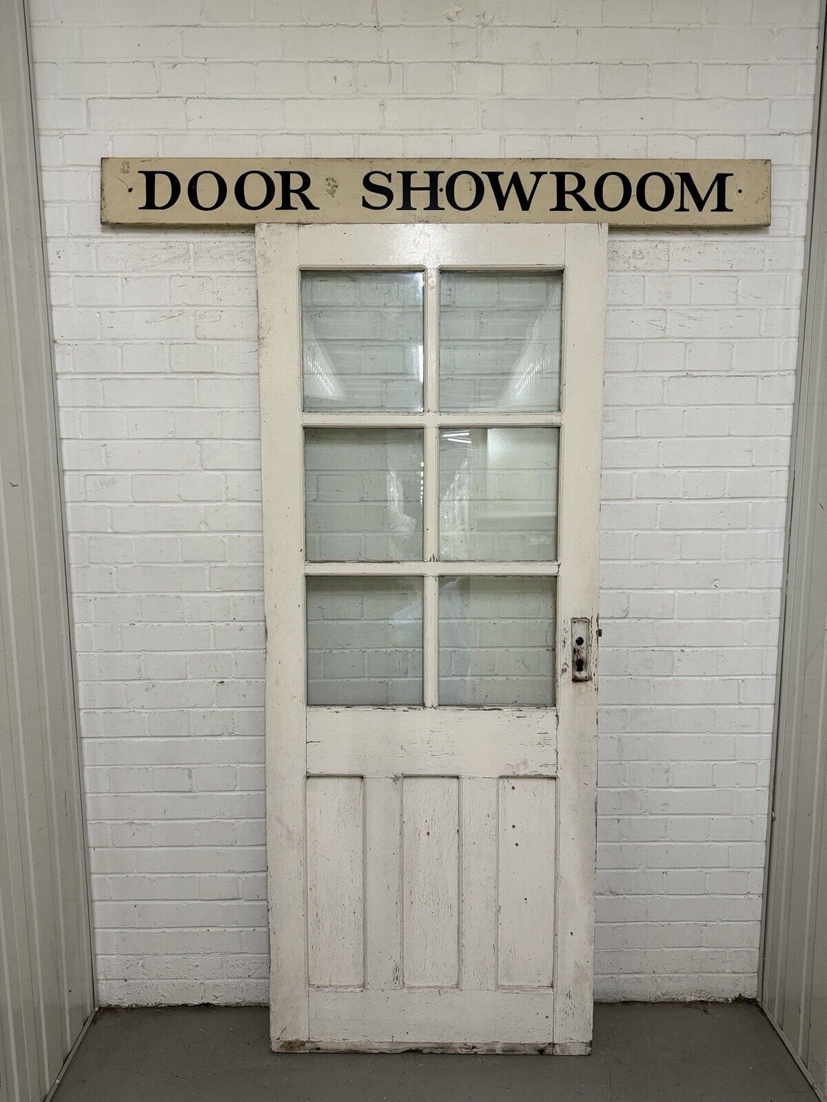 Reclaimed Georgian Double Glazed Wooden Panel Front Side Back Door 2023 x 810mm