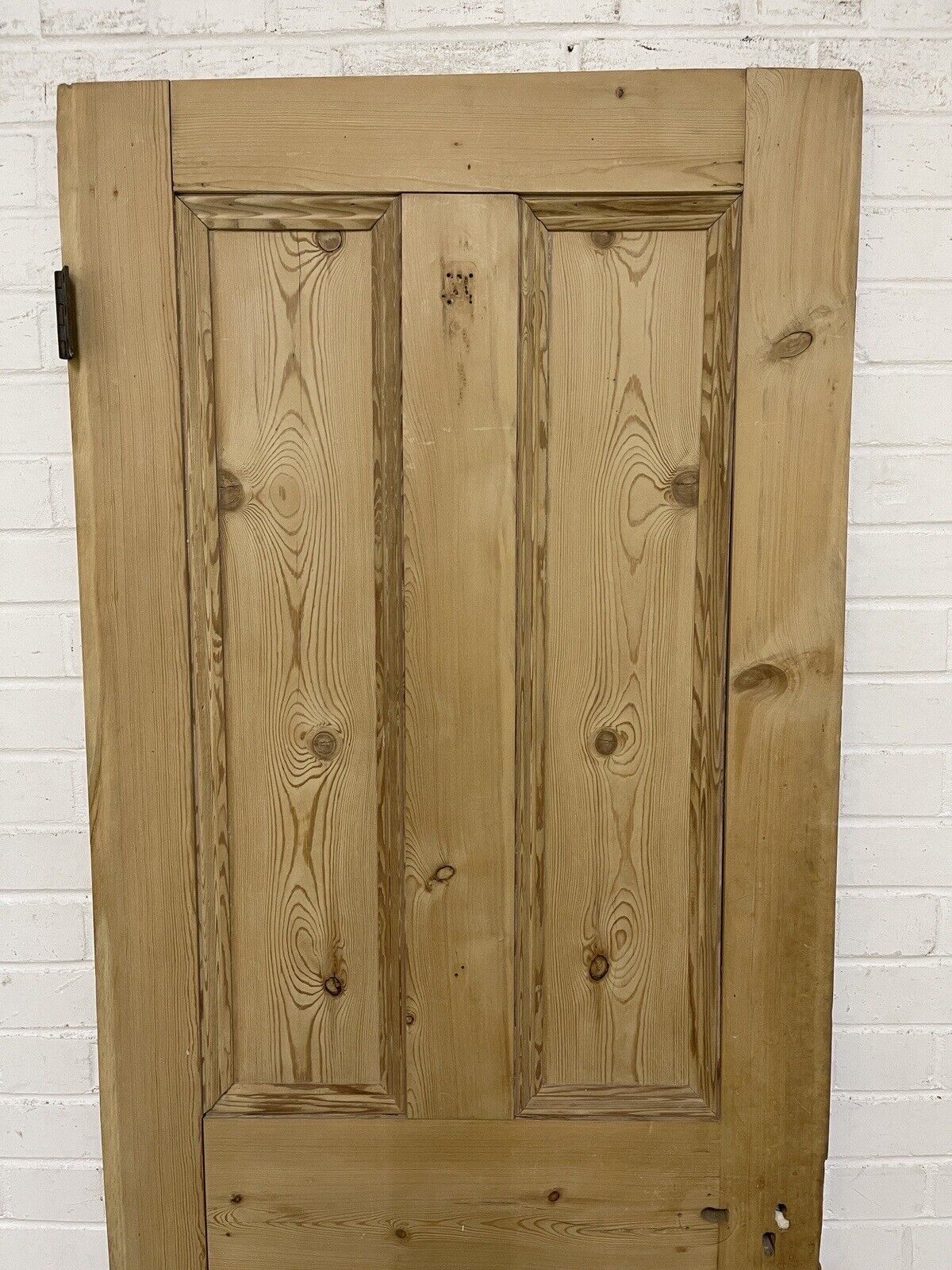 Reclaimed Victorian Pine Internal 4 panel Door 1940 or 1950 x 743mm