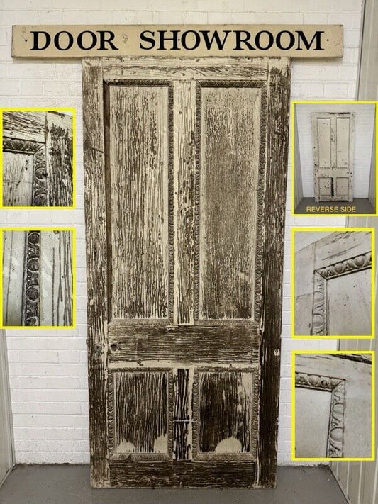 Reclaimed Victorian Distressed Internal 4 Door 2170 or 2165 x 880 or 885mm