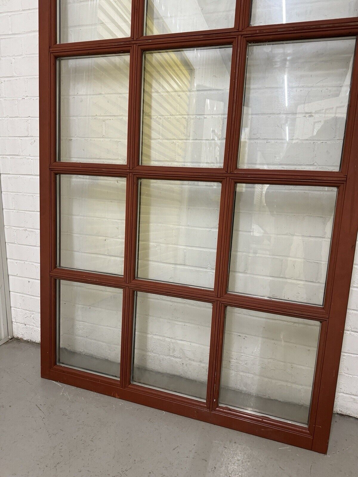 Large Modern Georgian Double Glazed Wooden Window 2030 Or 2000 by 1050 Or 1020mm