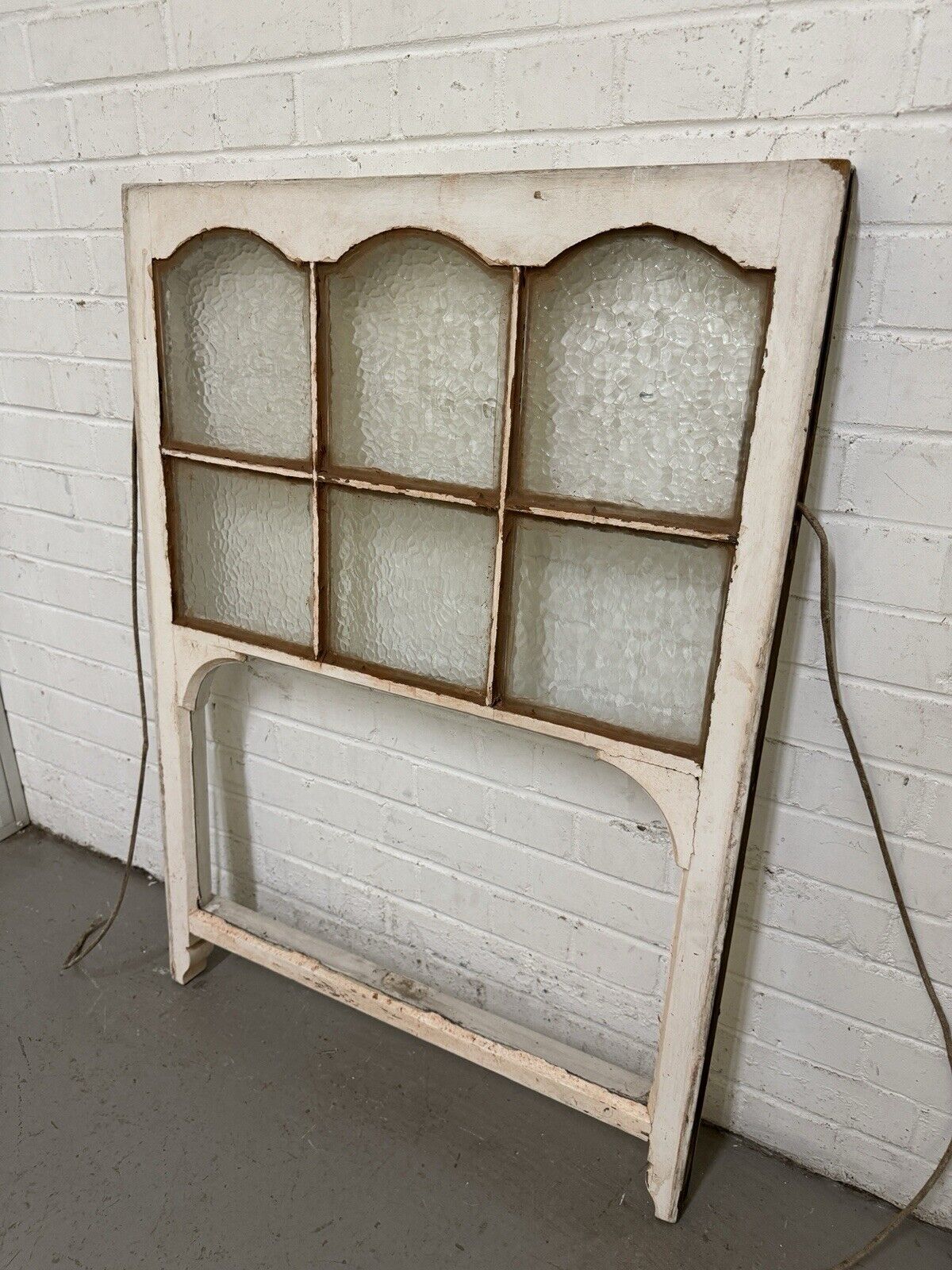 Reclaimed Old Edwardian Arch Sash Wooden Window 1047 x 760mm