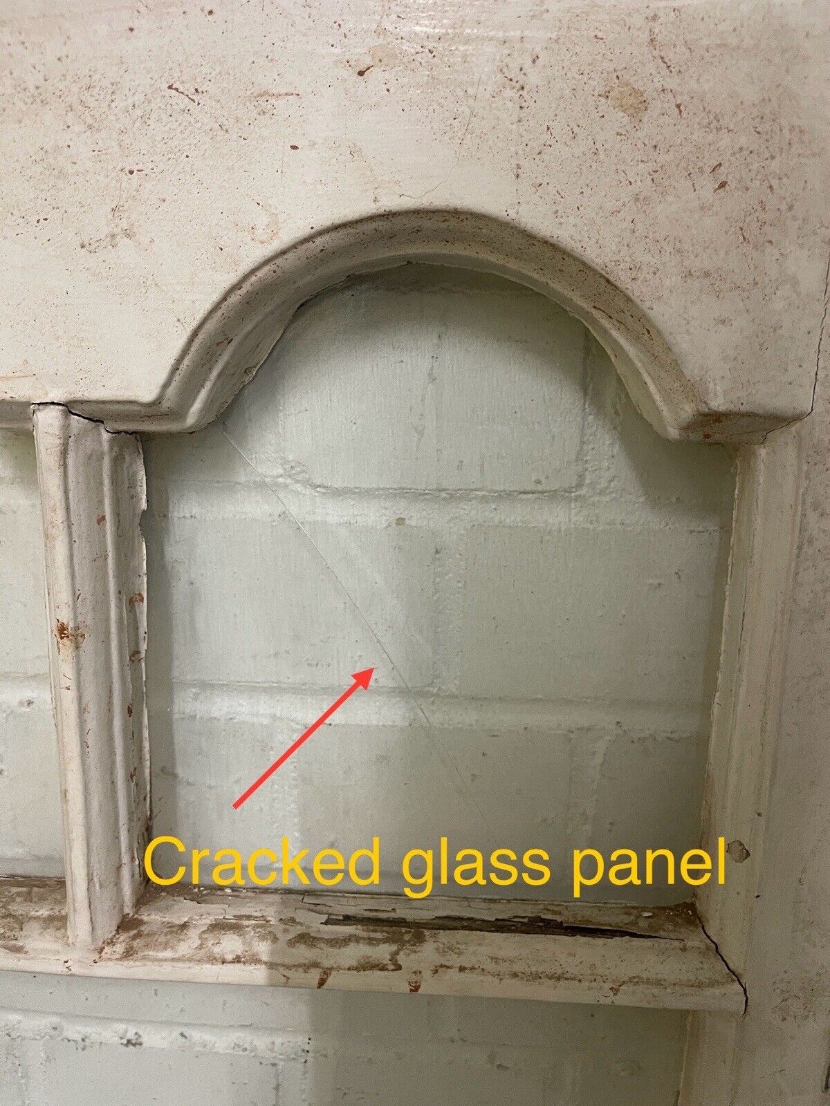 Reclaimed Old Georgian Edwardian Panel Wooden Sash Window 1385 or 1390 x 500mm