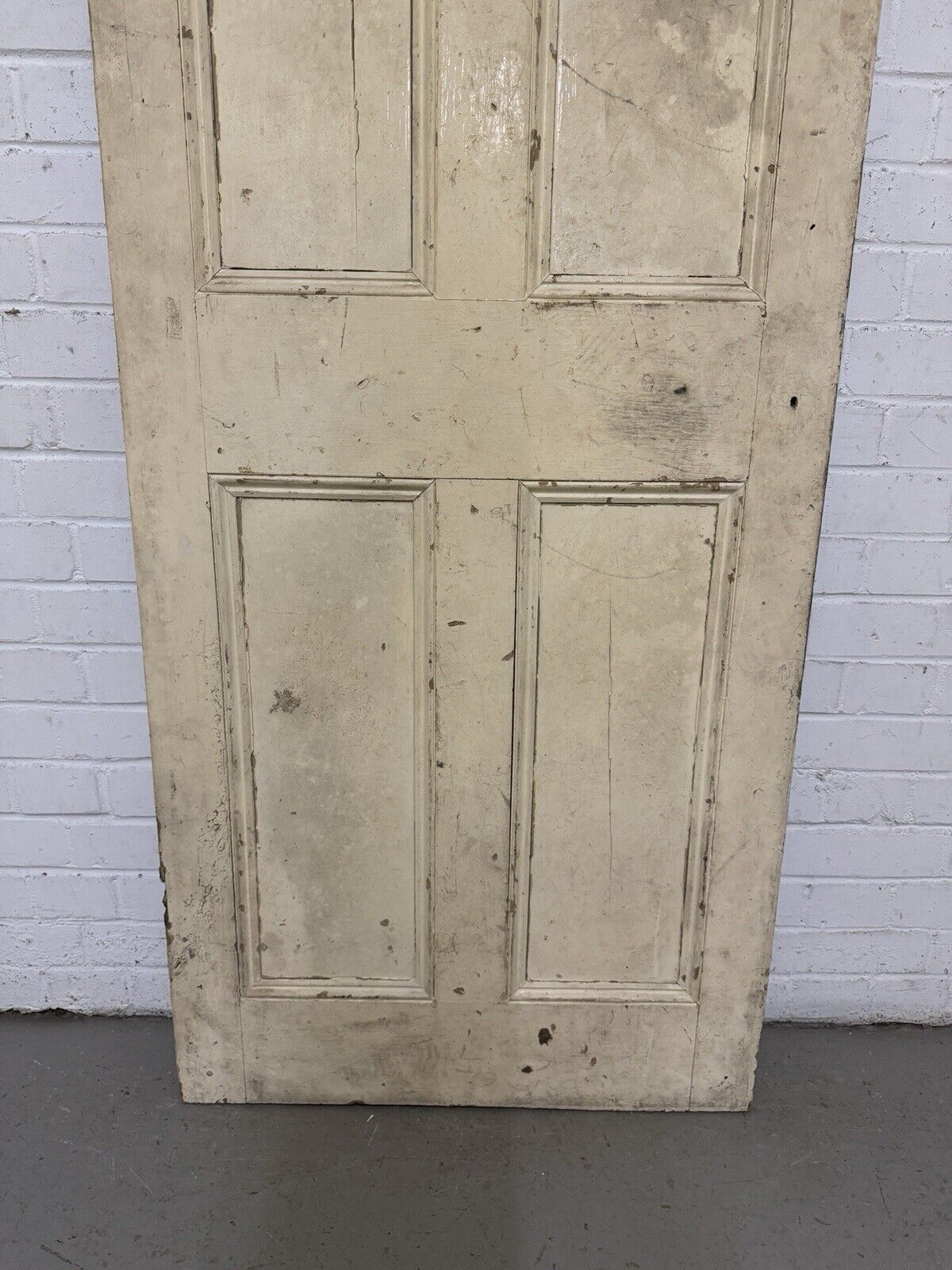 Reclaimed Victorian Pine Internal 4 panel Door 1915 x 708 Or 703 Or 705mm