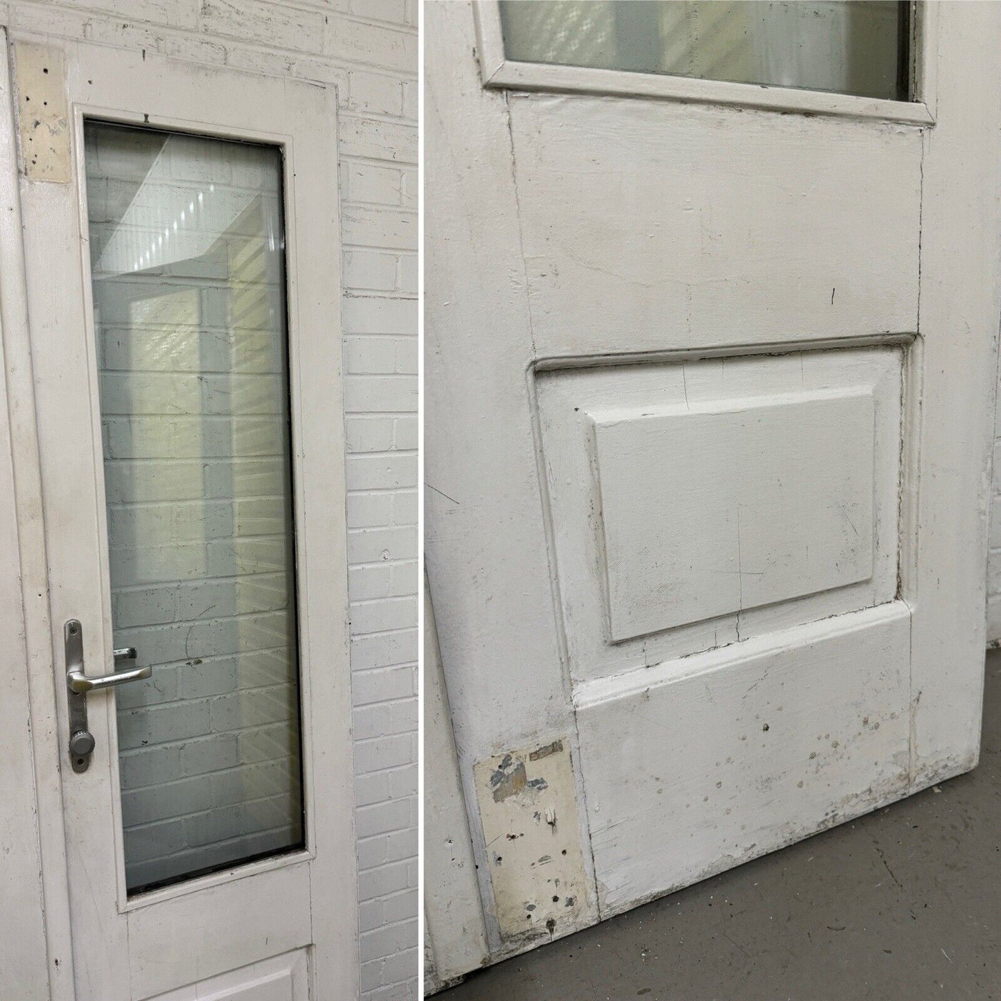 Reclaimed French Double Glazed Wooden Double Doors 2020 x 1105mm