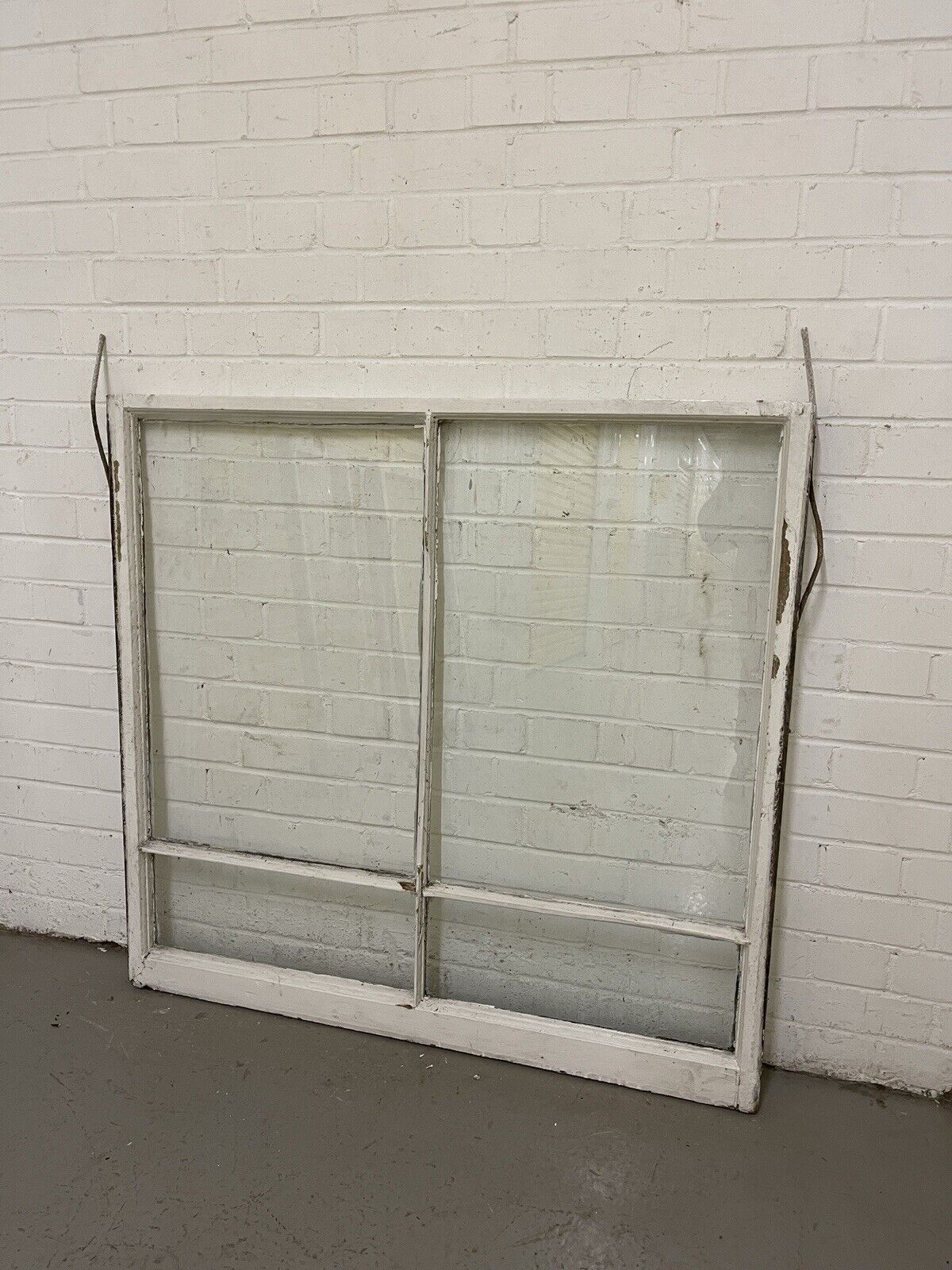 Reclaimed Old Victorian Edwardian Sash Wooden Window 1015 x 1065mm