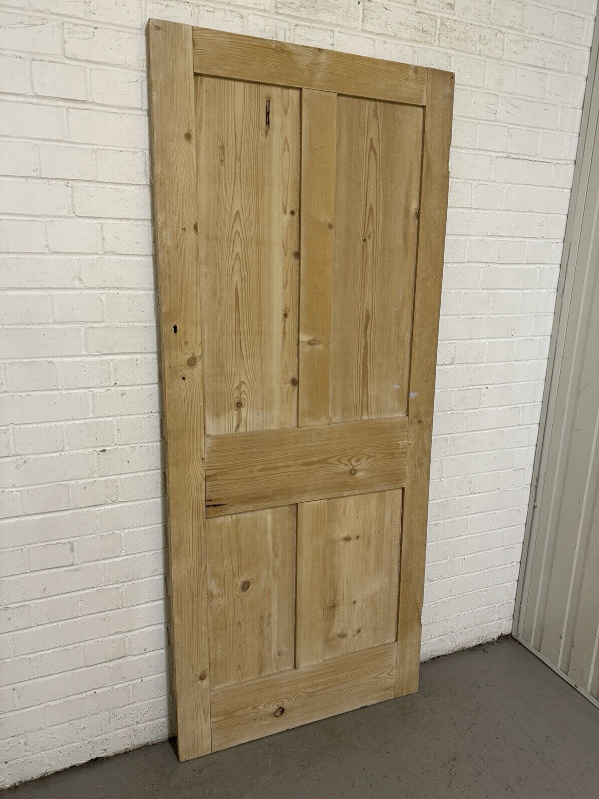 Reclaimed Victorian Pine Internal 4 panel Door 1865 x 787mm