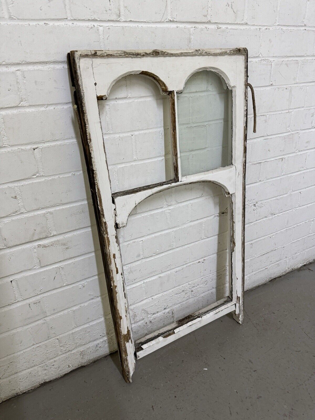 Reclaimed Old Edwardian Sash Wooden Window 805 x 455mm