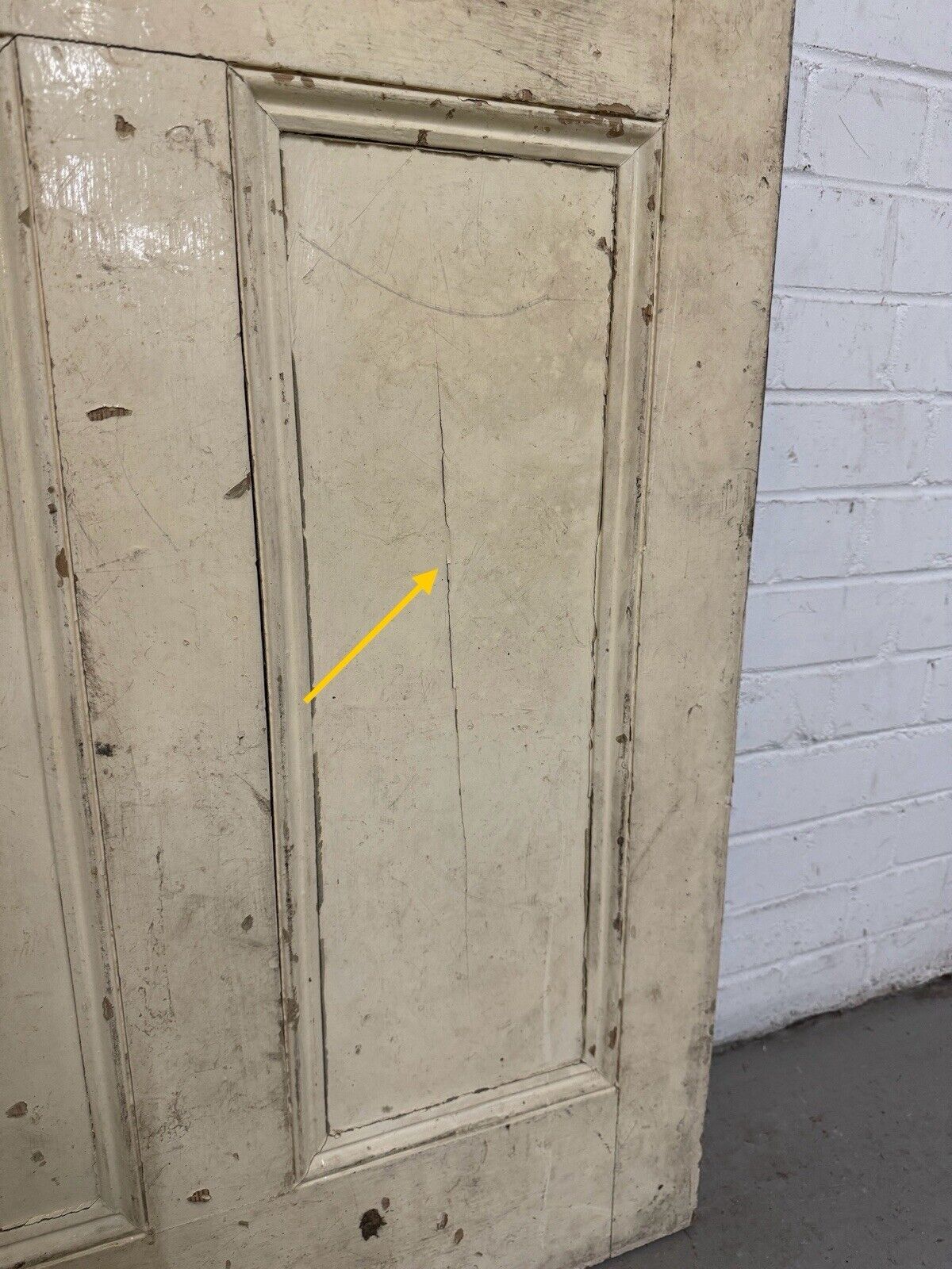 Reclaimed Victorian Pine Internal 4 panel Door 1915 x 708 Or 703 Or 705mm