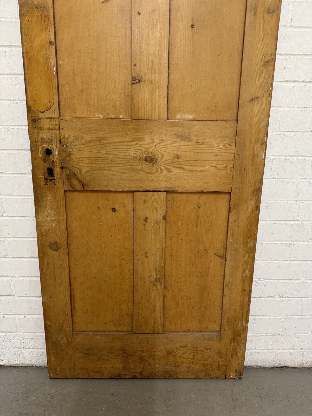 Reclaimed Victorian Pine Internal 4 panel Door 1970 Or 1960 x 740 Or 743mm