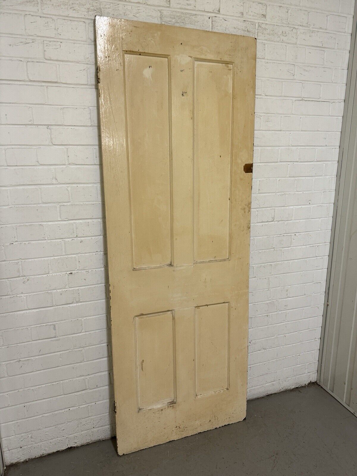 Reclaimed Victorian Pine Internal 4 panel Door 1933 Or 1925 x 705 Or 710mm