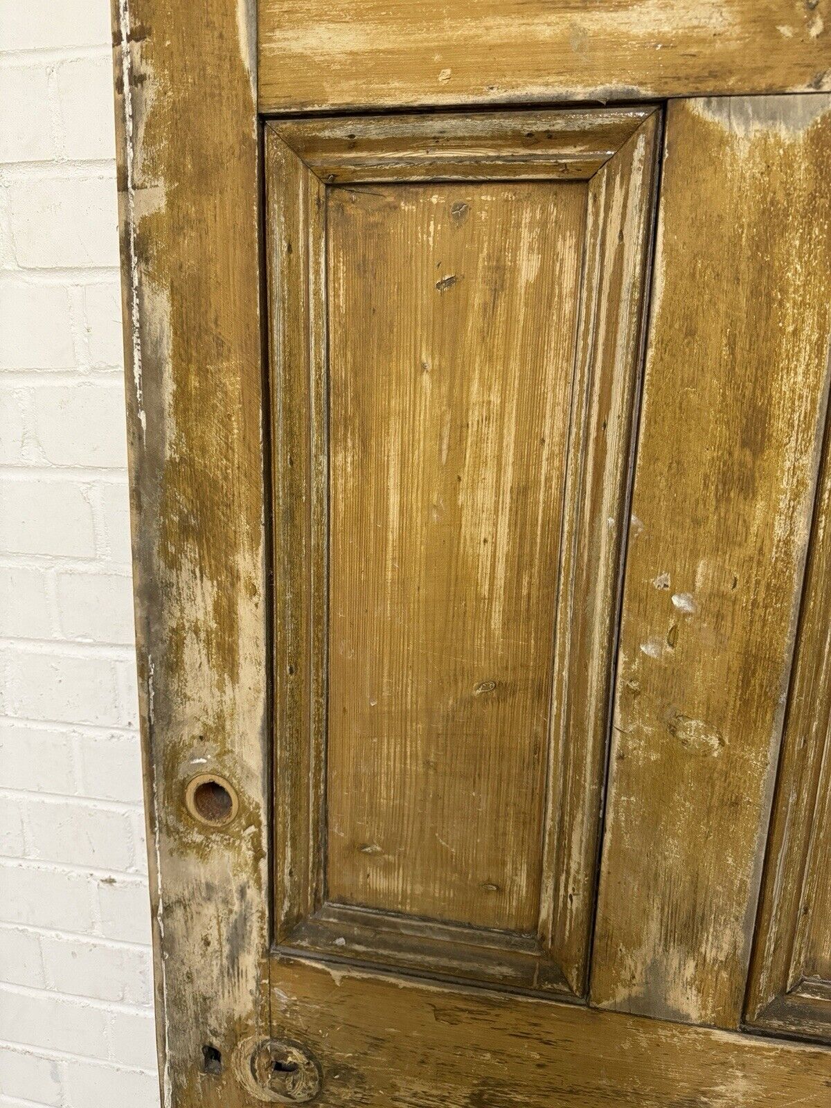 Reclaimed Victorian Pine Internal 5 panel Door 1995 Or 2000 x 803mm