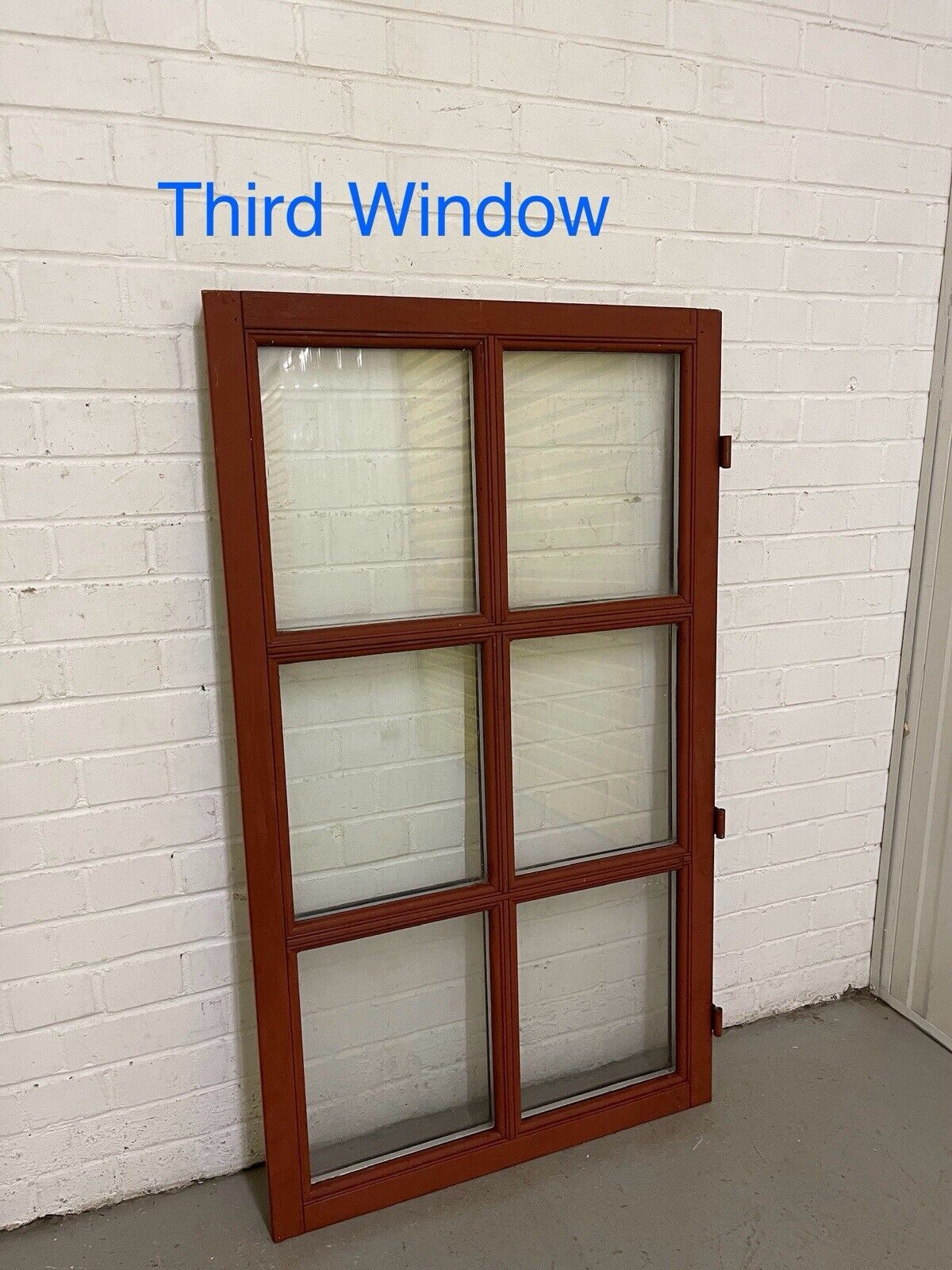 Three Modern Georgian Double Glazed Wooden Window 1270 Or 1242mm by 737 Or 708mm