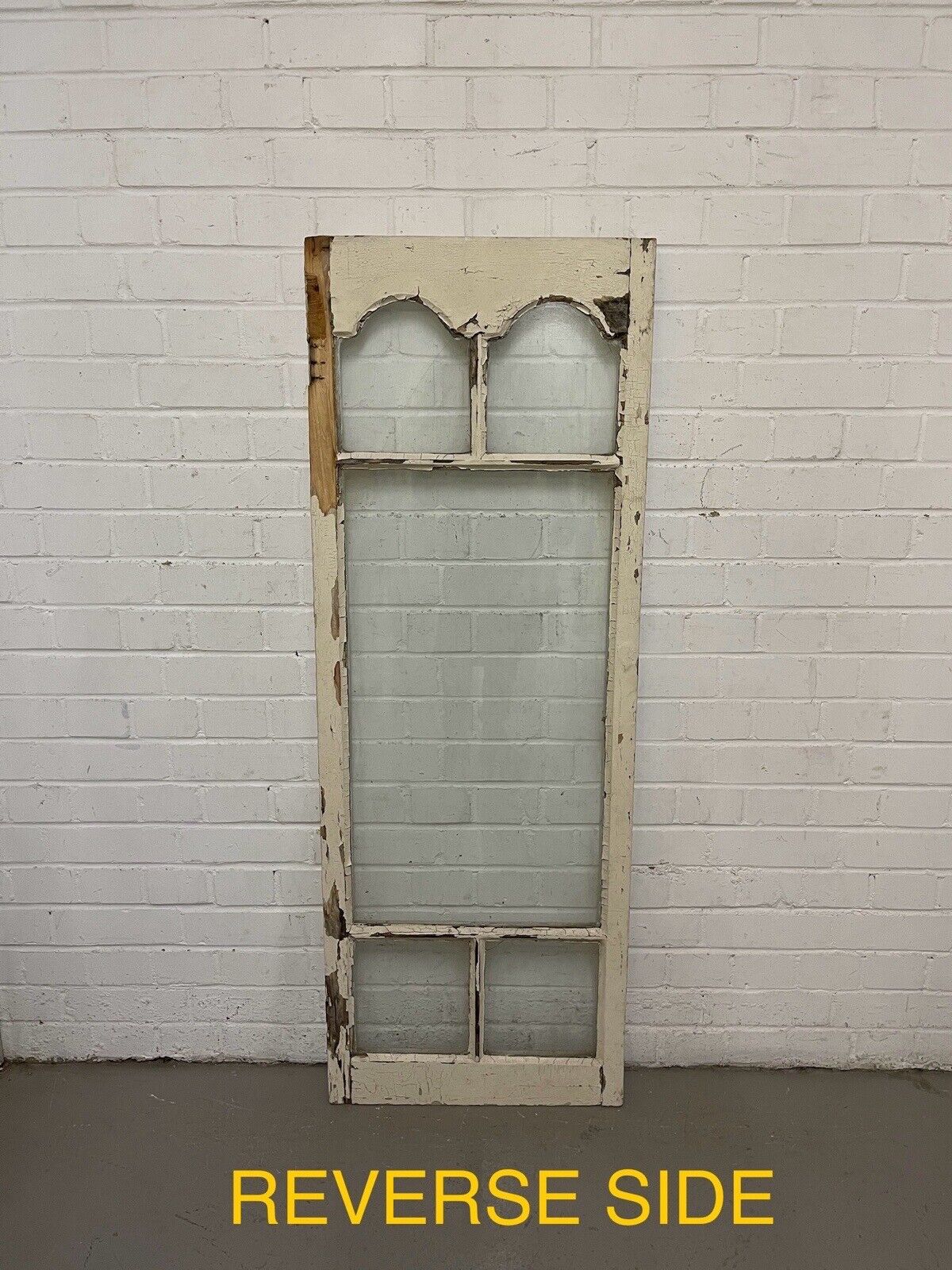 Reclaimed Old Georgian Edwardian Panel Wooden Sash Window 1385 or 1390 x 500mm