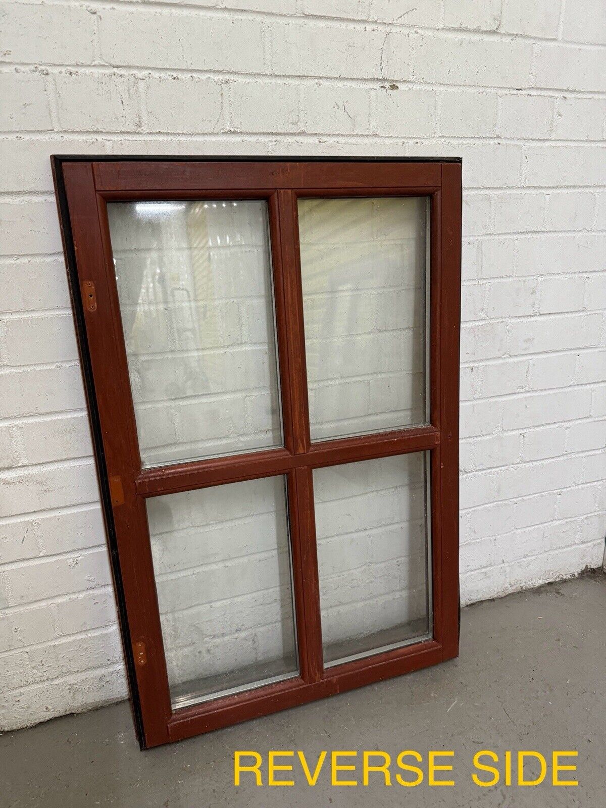 Pair Modern Georgian Double Glazed Wooden Window 900 Or 870mm by 600 Or 570mm